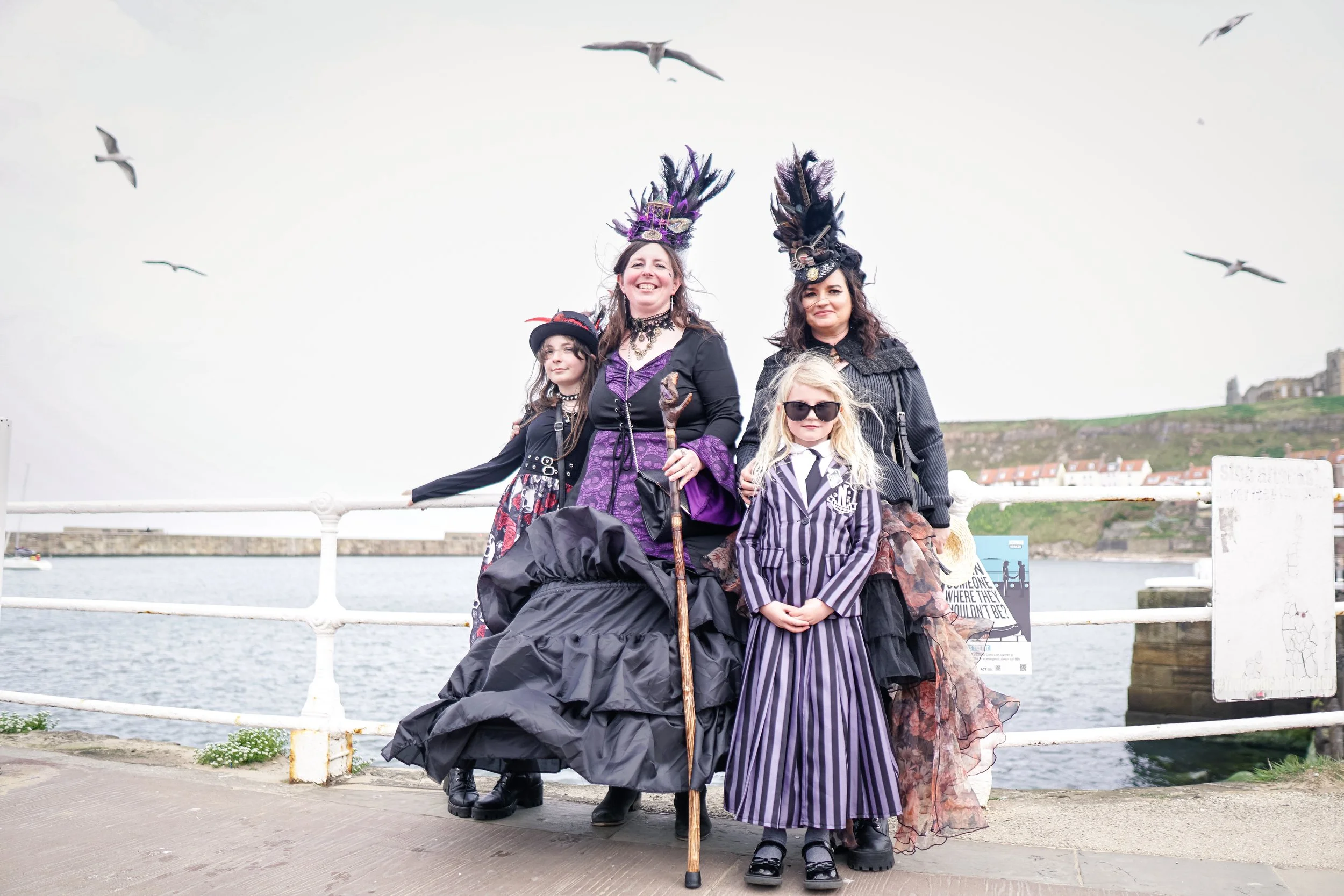 Whitby Goth Weekend, North Yorkshire, April 2025
