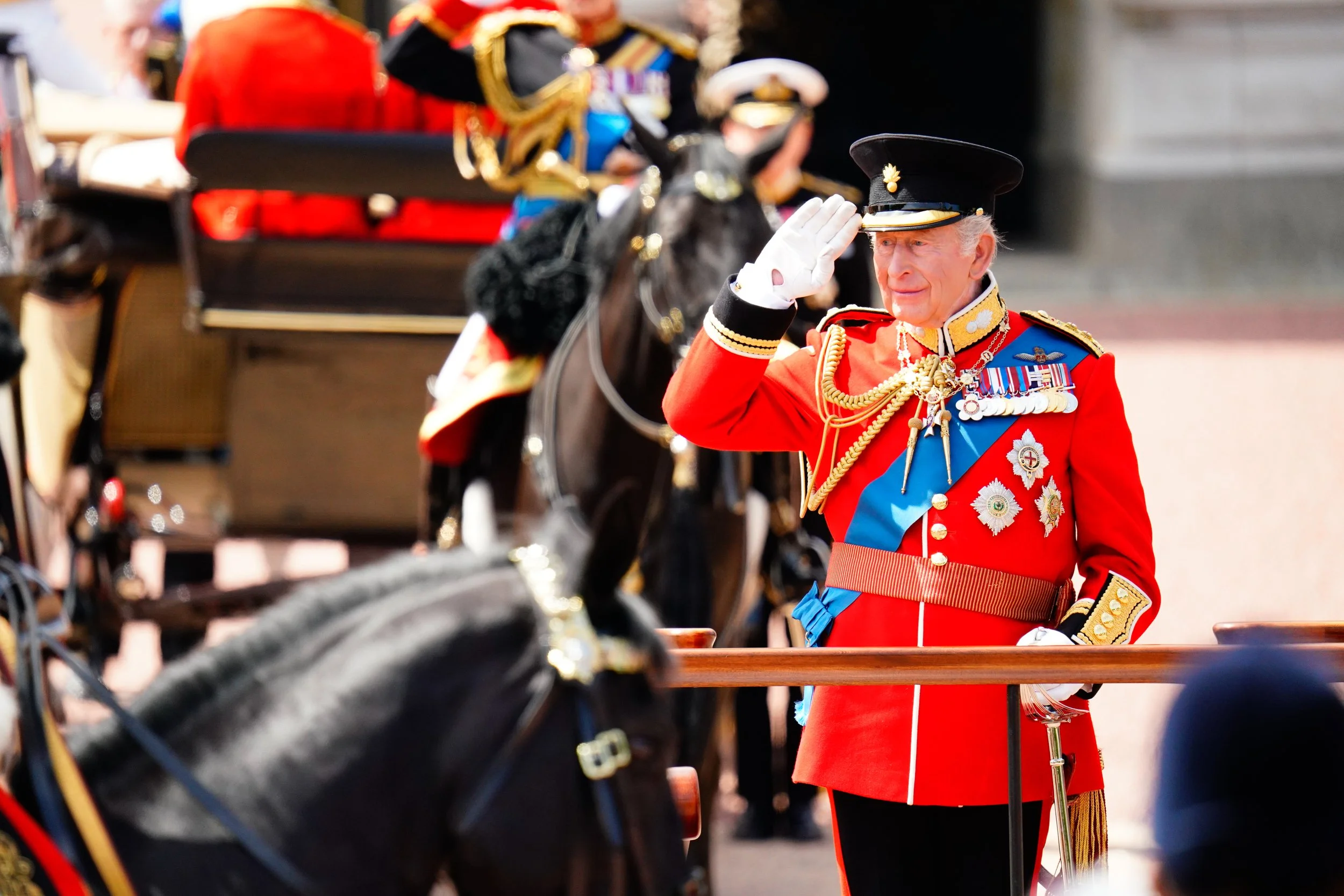 King Charles III, Trooping the Colour, June 2026