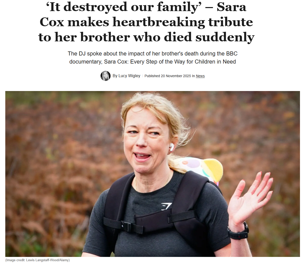 Woman & Home (online), November 2025