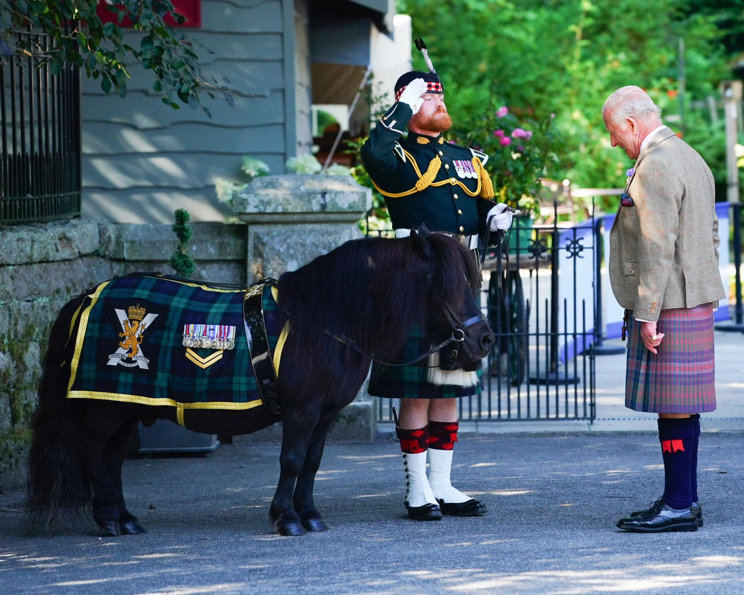 King Charles III, Balmoral Castle, August 2025
