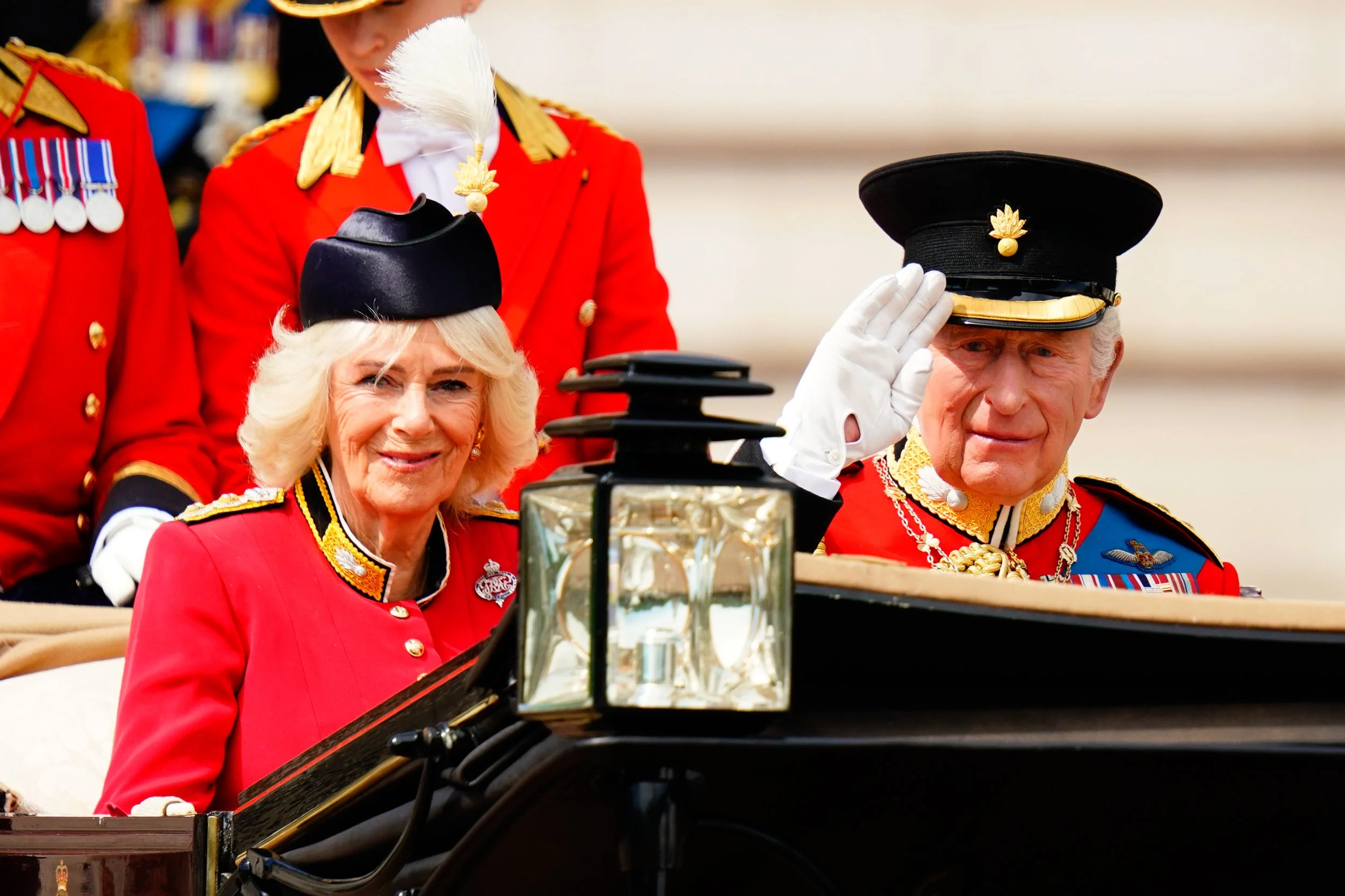 Queen Camilla & King Charles III, Trooping the Colour, June 2026