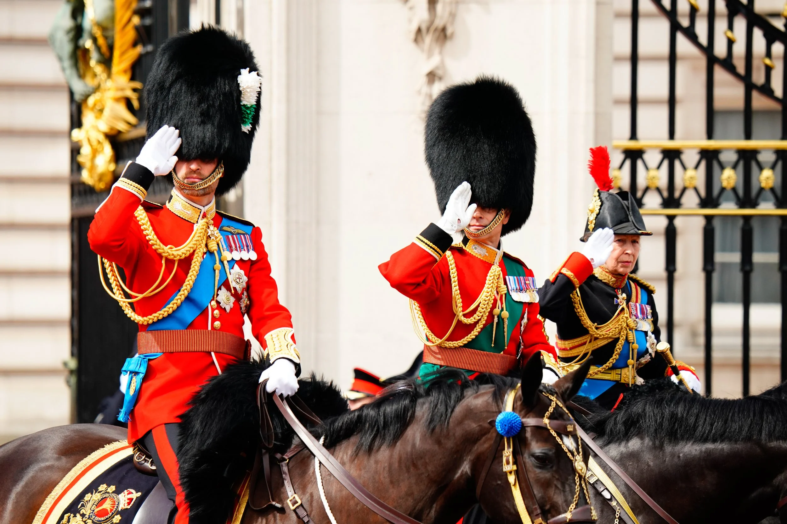 Three Royal Colonels, Trooping the Colour, June 2026