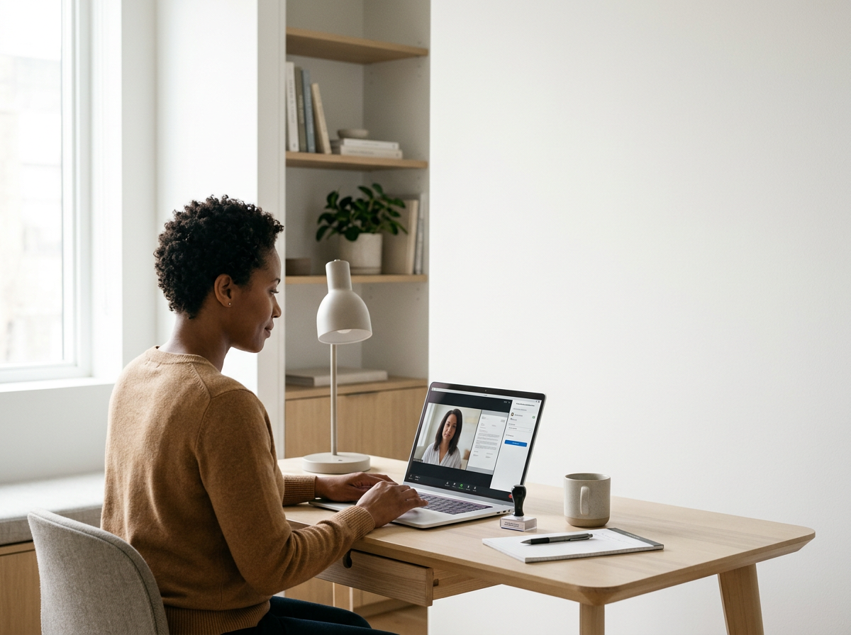 Online notarization (RON)