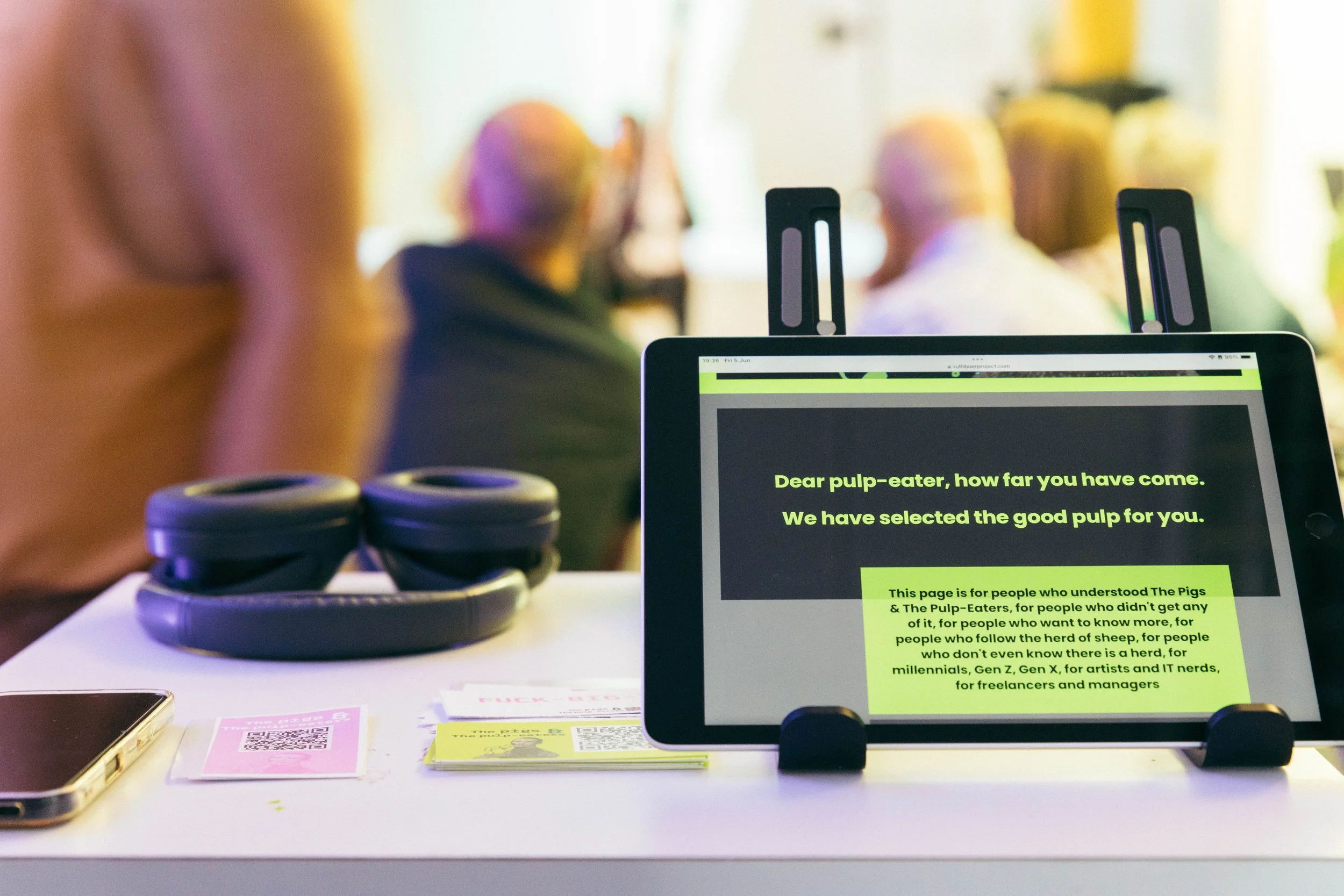 Prototype showcase at the ‘Future Storytelling Lab’  - June 2026 
