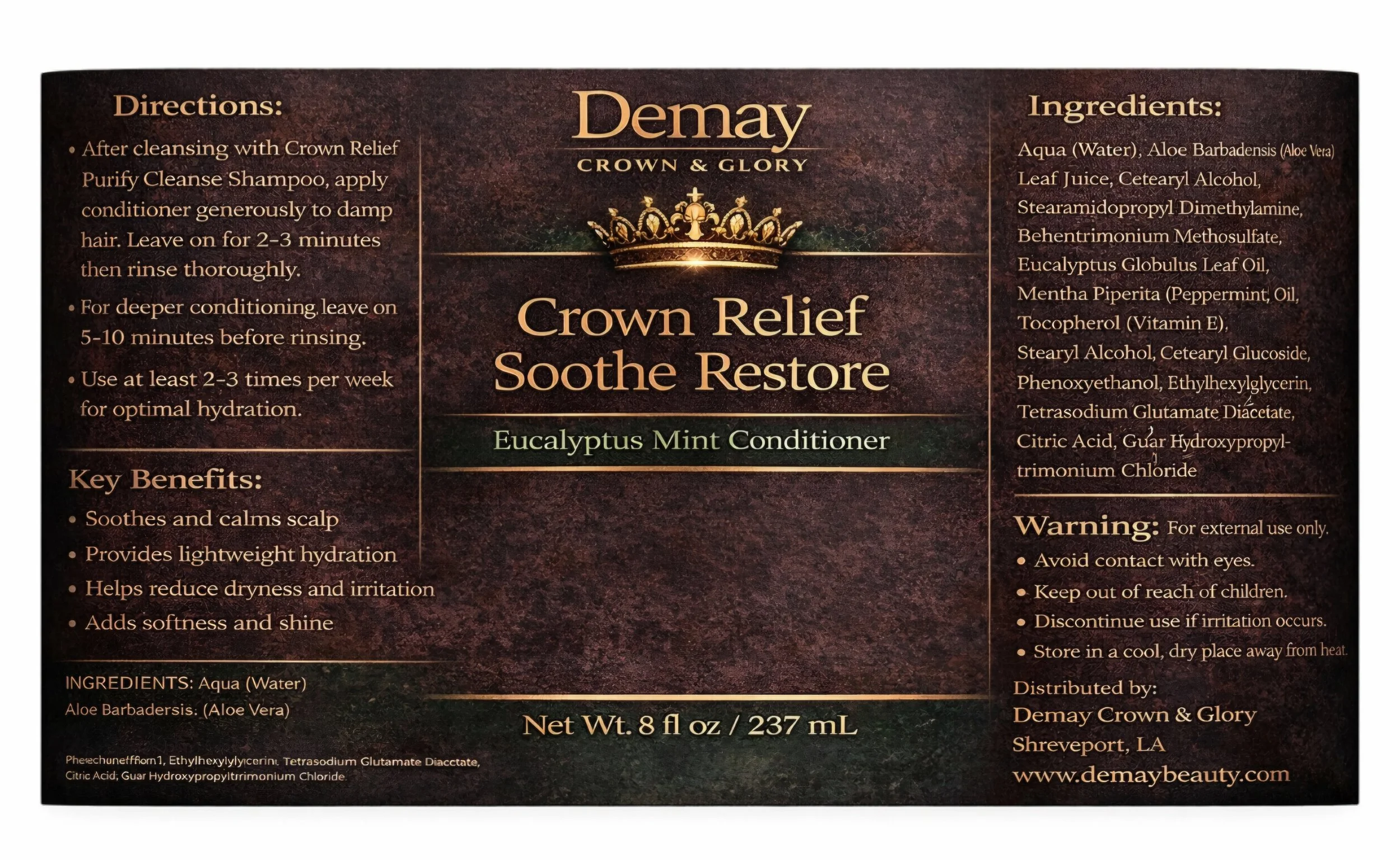 Crown Relief Soothe Restore