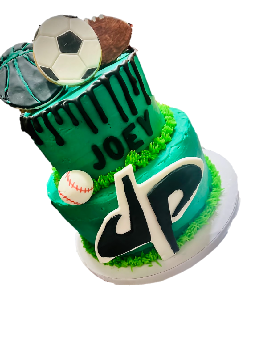 Dude Perfect birthday cake
