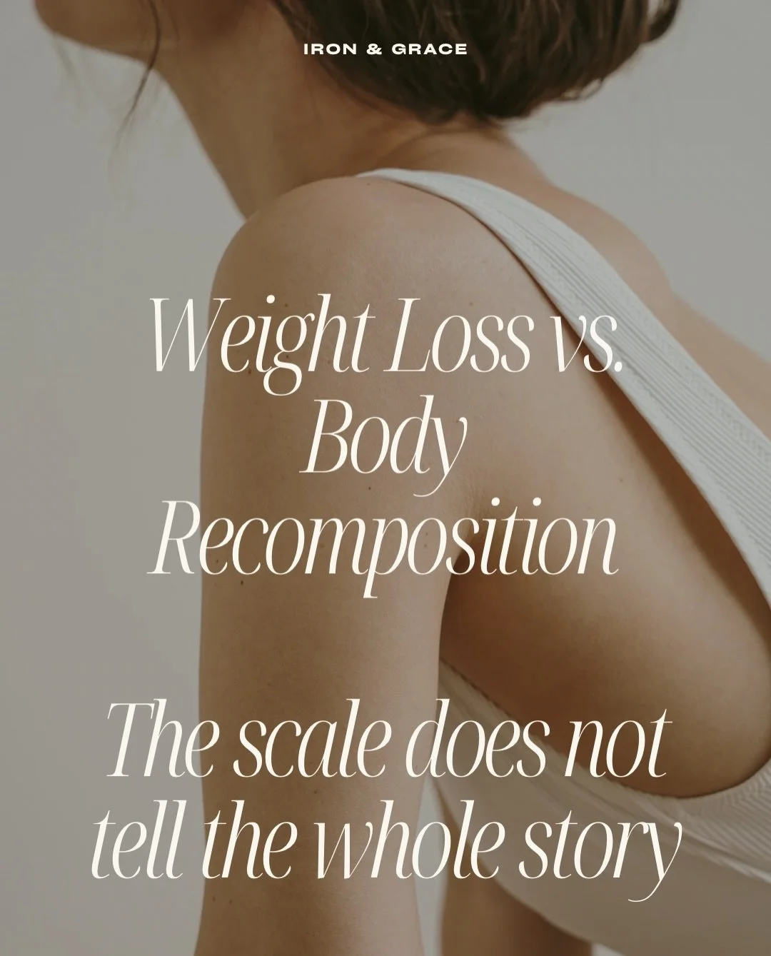 Weight vs Recomp

The scale does not tell the whole story.

A lower number does not always mean a healthier, stronger, or more confident body.

If you are only focused on weight loss, it is easy to fall into the trap of eating less, doing more cardio