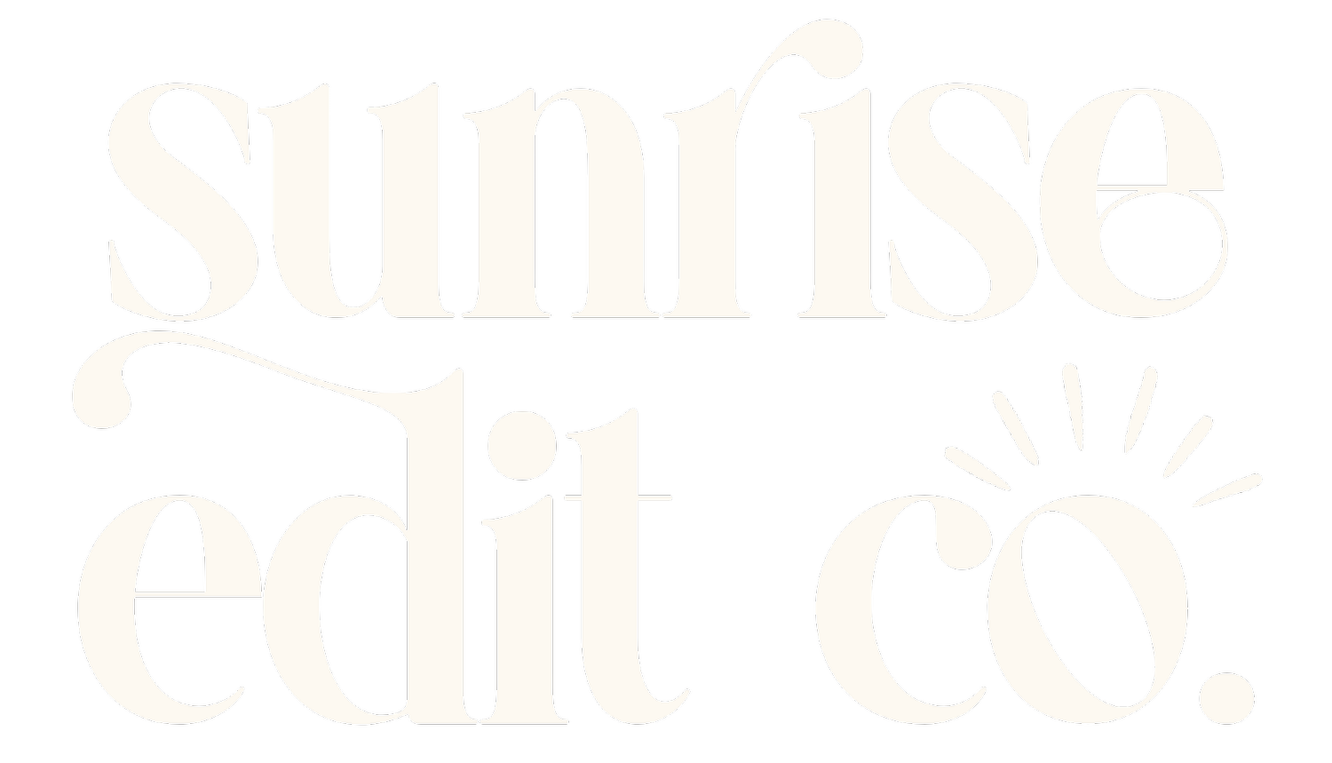 Sunrise Edit Co.