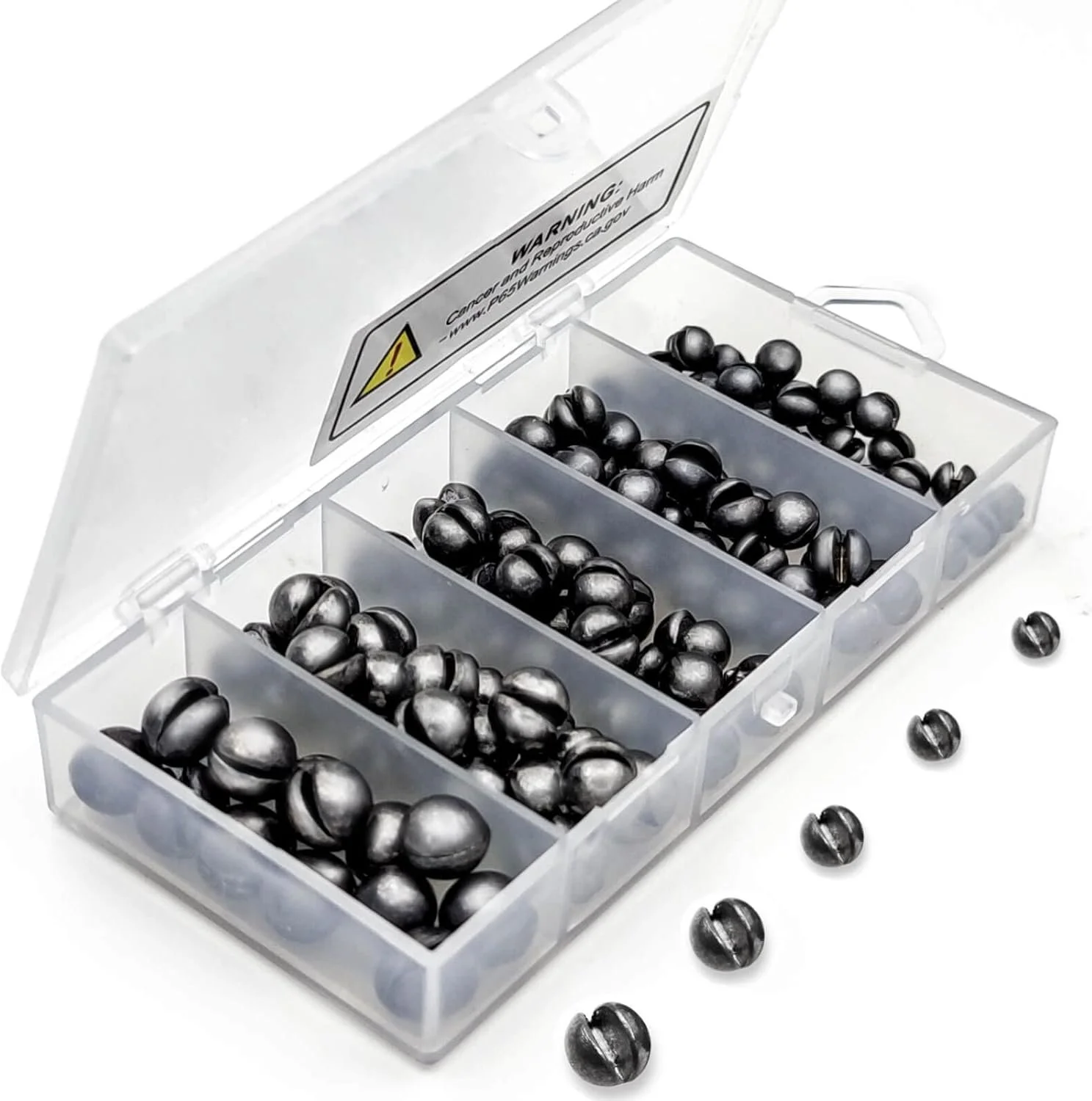 Premium Split Shot Fishing Weights Sinkers