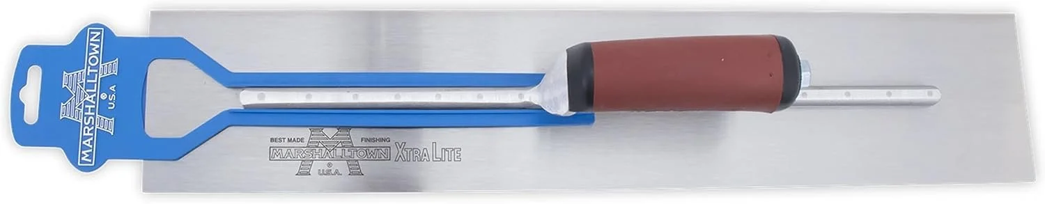 Marshalltown High Carbon Steel Finishing Trowel, 4 x 20 Inch