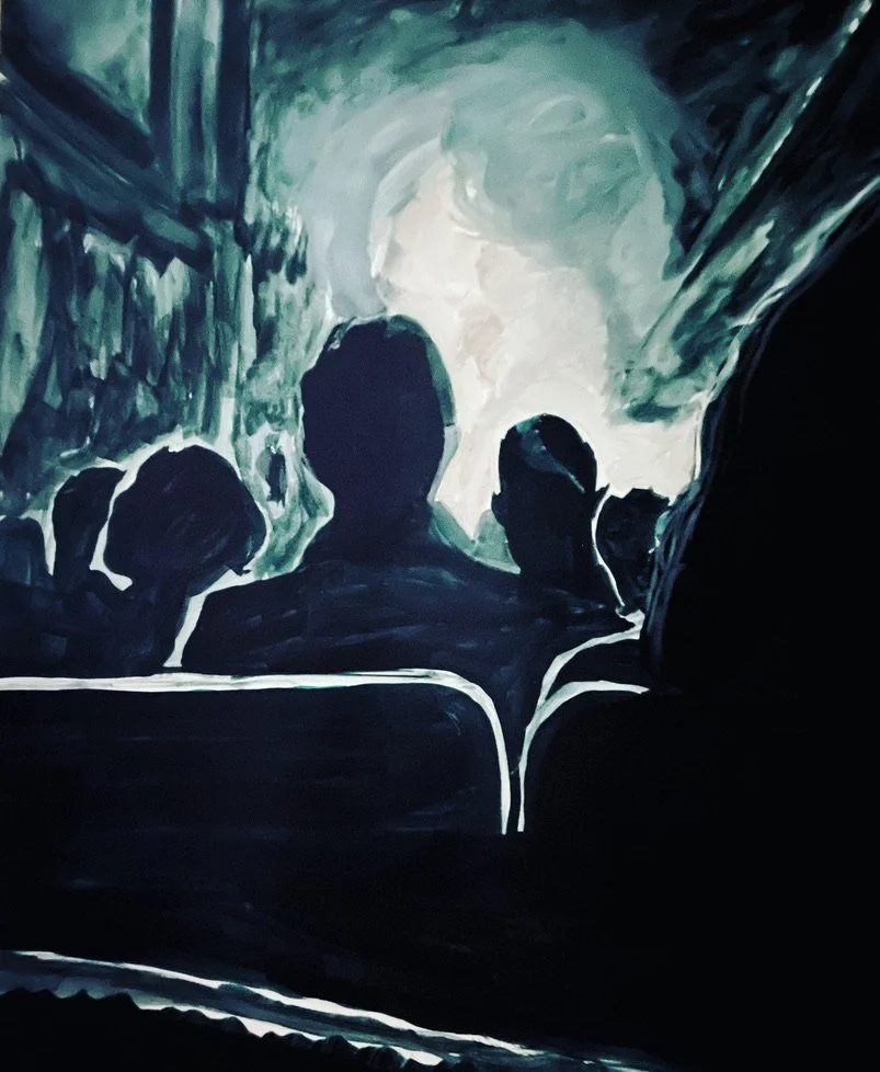 All smoke and mirrors. The magic of a live performance, a rapt audience, no phones, just magic awaits. Inspired by a Fox Theatre show featuring Nick Cave on the Carnage Tour.