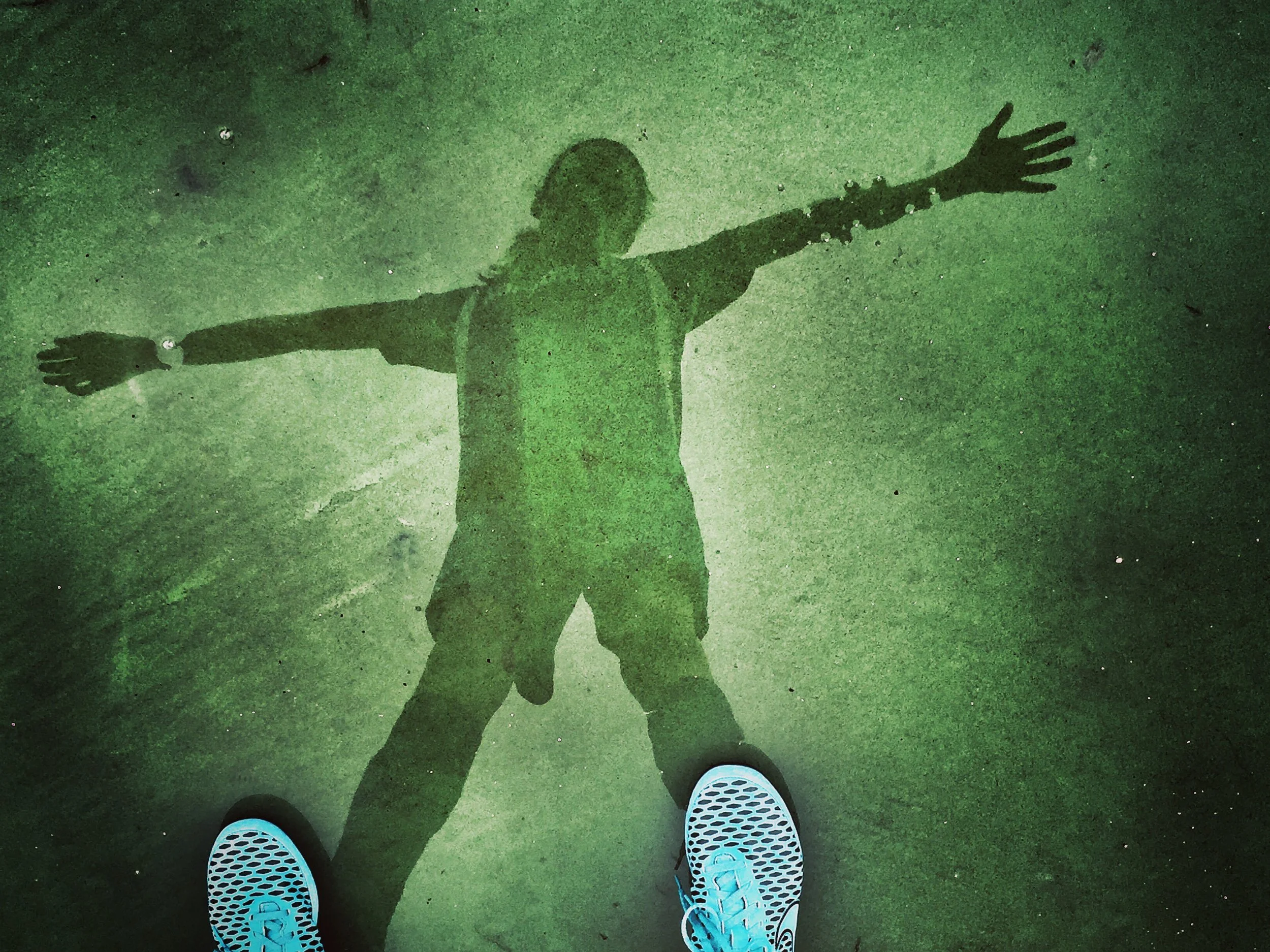 We play in puddles in the rain, but when the sun comes out, the rain goes away, like our childhood innocence