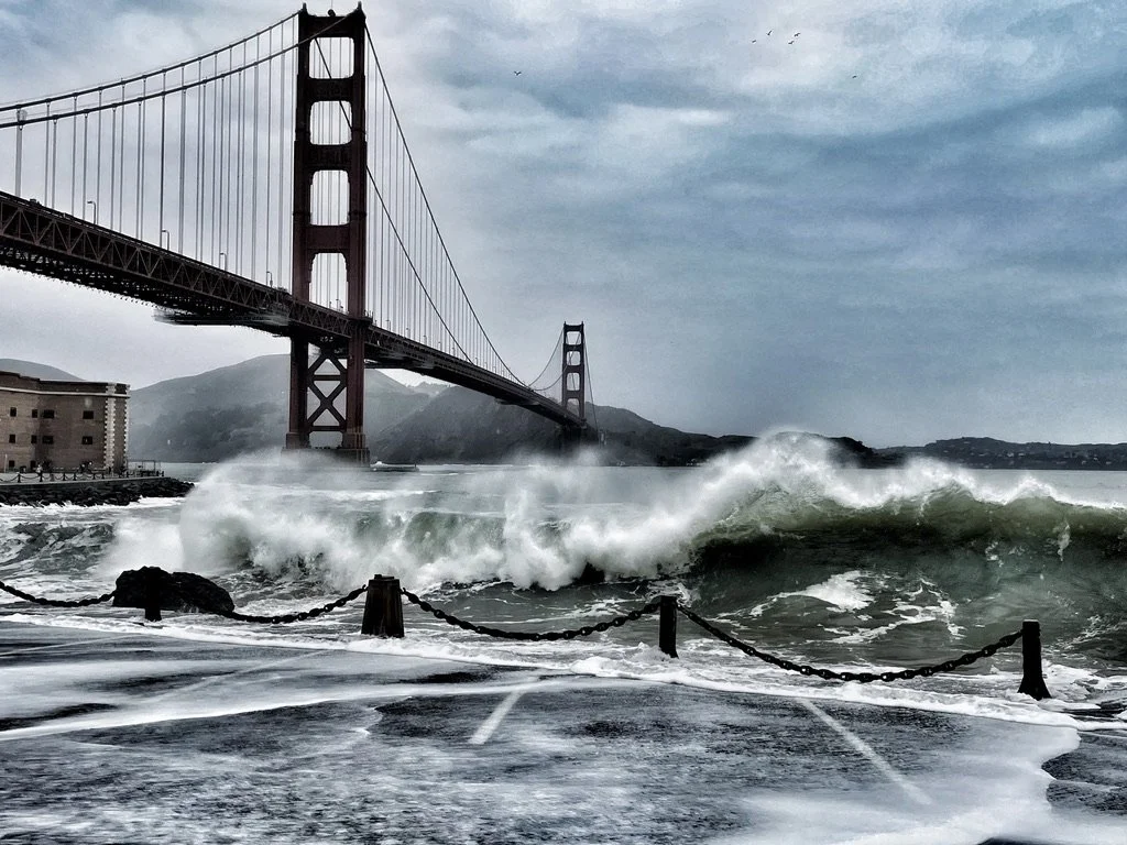 A Winter Storm on a King Tide
