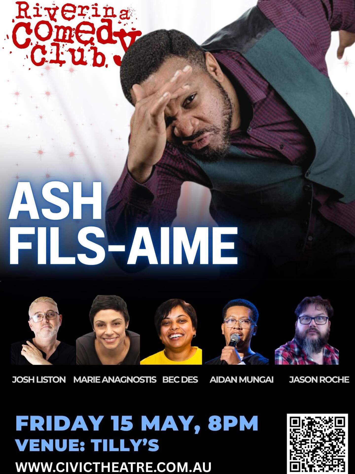 I&rsquo;m baaaack! In Wagga or keen for a roadie? Join me &lsquo;n ma frenns as we support this ledge @ashthecomic1 and MC&rsquo;d by the one-and-only @thedanesimpson on 15 May🎙️

#comedy #funny #standupcomedy #comedian #jokes