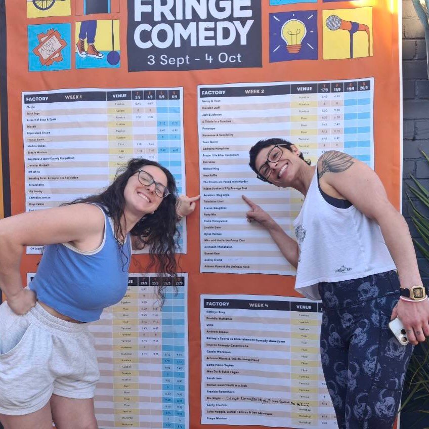 Aerobics Wog Style hit the road over the weekend. It is SO weird to be STRAIGHT back to work (at least I have a good answer to &ldquo;what did you do over the weekend?&rdquo;). 

It was a magical couple of days and such a cool experience performing @