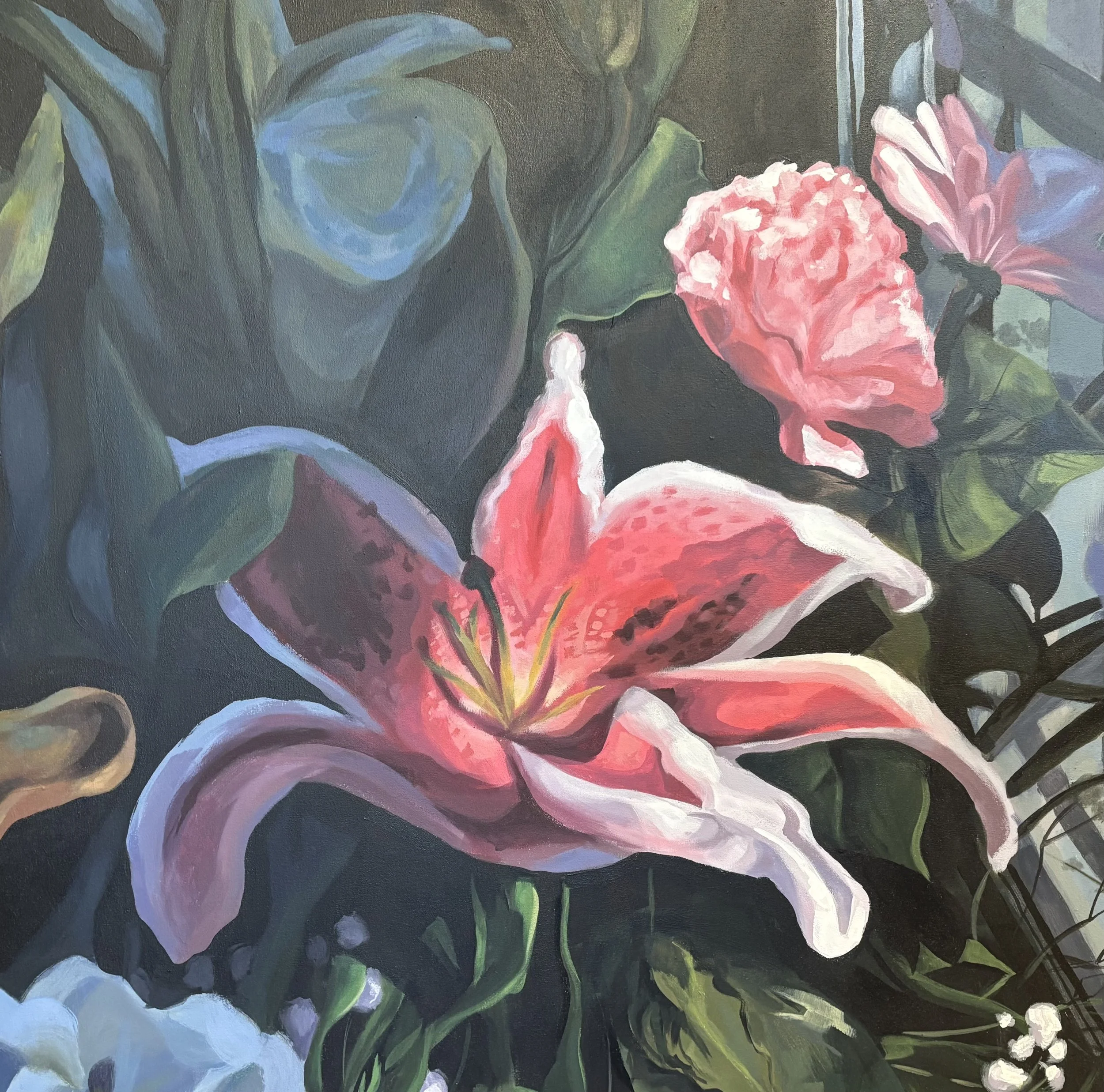 Bouquet - Acrylic Paint