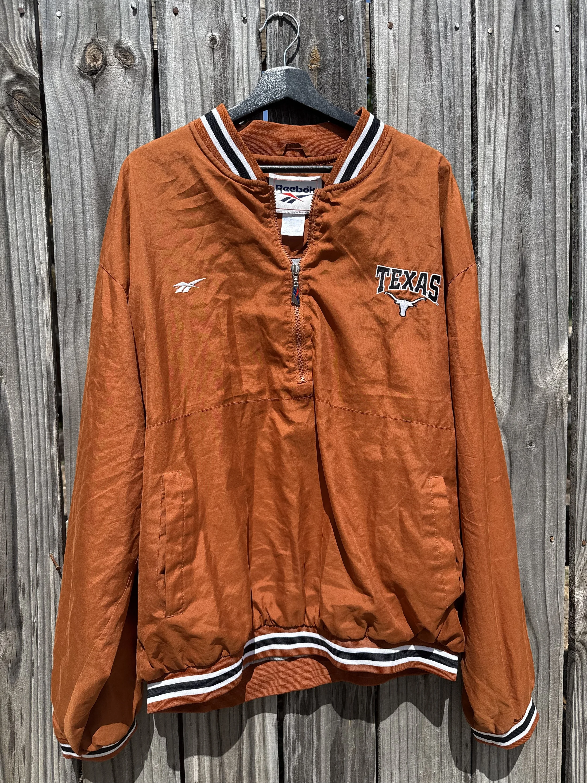 Men’s Texas Longhorn Vintage Reebok Jacket