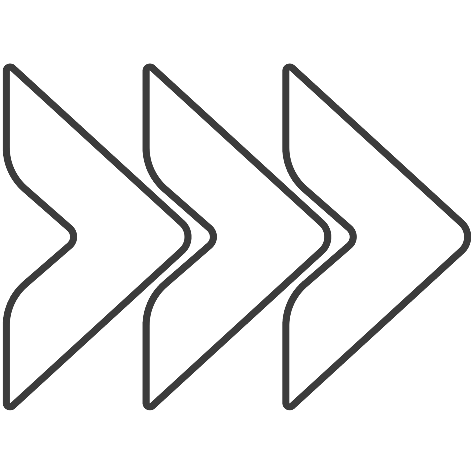 Three-arrow Point One Private Wealth Motorsport Advisory emblem