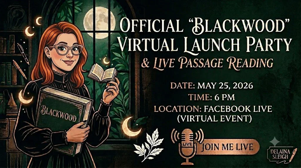 Official 'Blackwood' Virtual Launch Party & Live Reading
