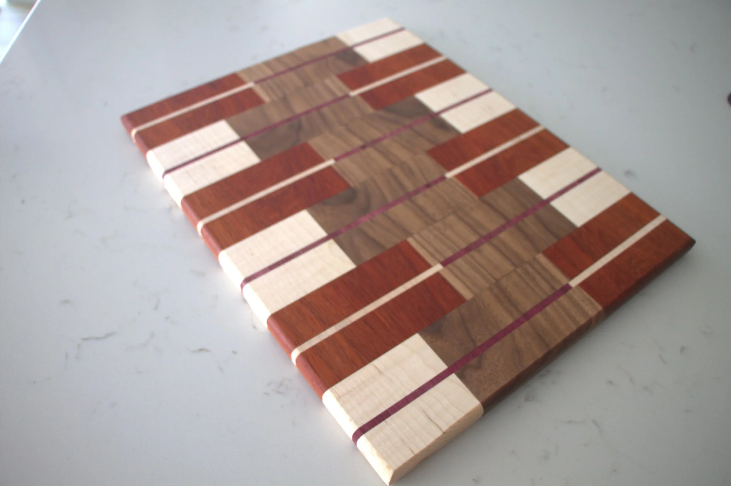 Elegant Artisan Hardwood Cutting Board-Keyboard Style 12