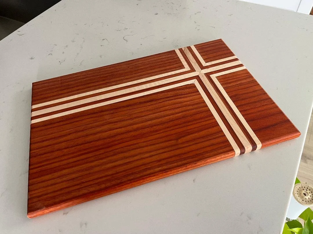 Cutting Board-Off Set Cross Padauk 3.jpg
