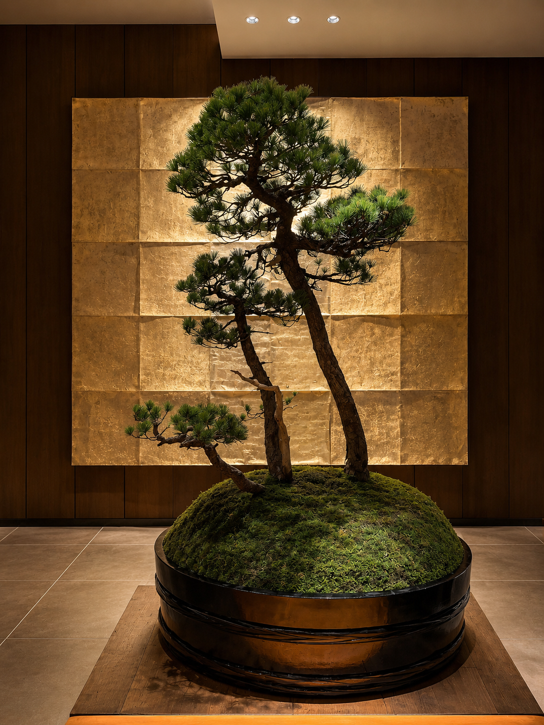 Esculturas vivas: el diseño zen y el arte del bonsái en el Hyatt Centric Kanazawa.