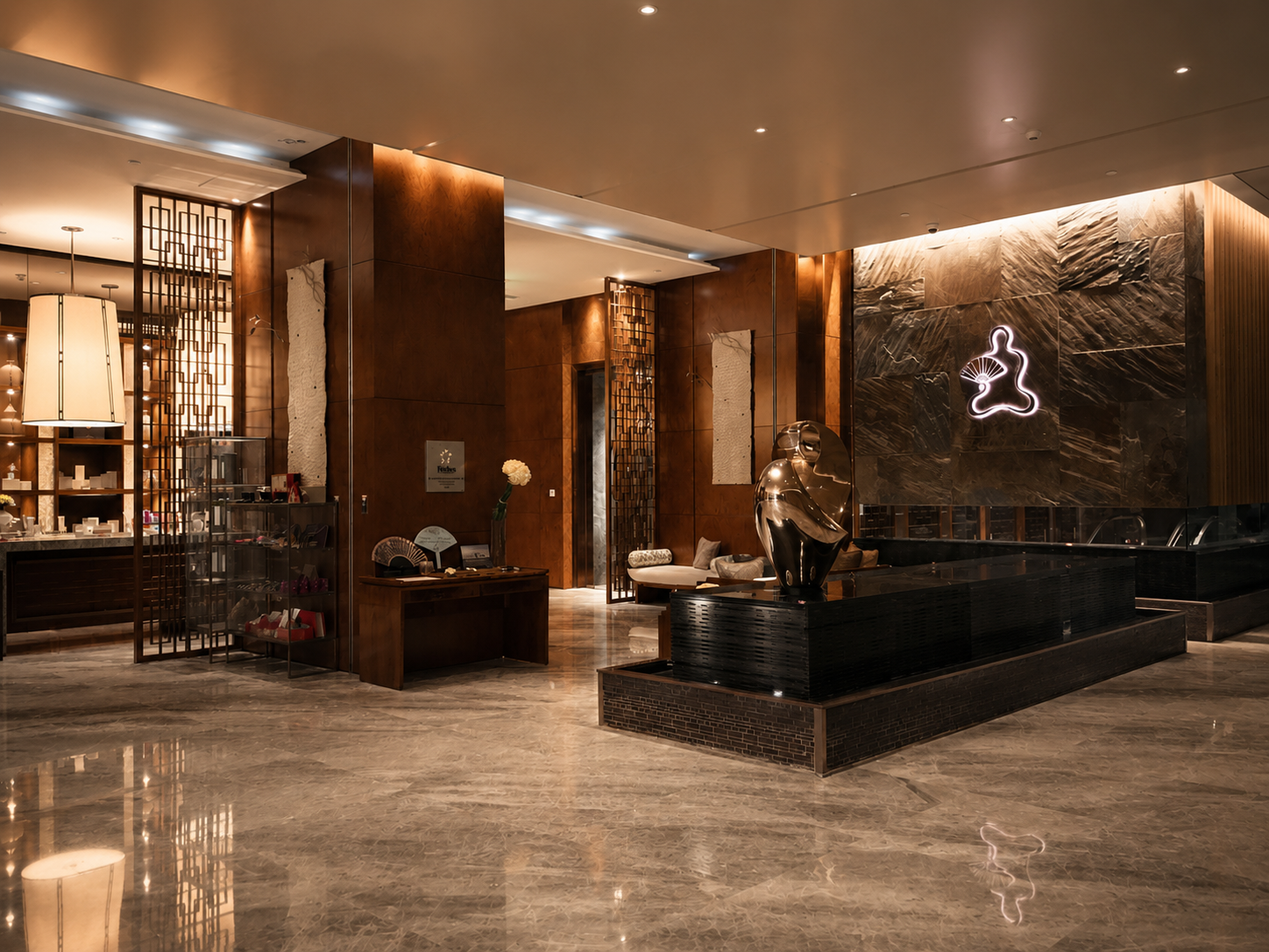 El Umbral de la Serenidad: El Lobby del Spa del Mandarin Oriental