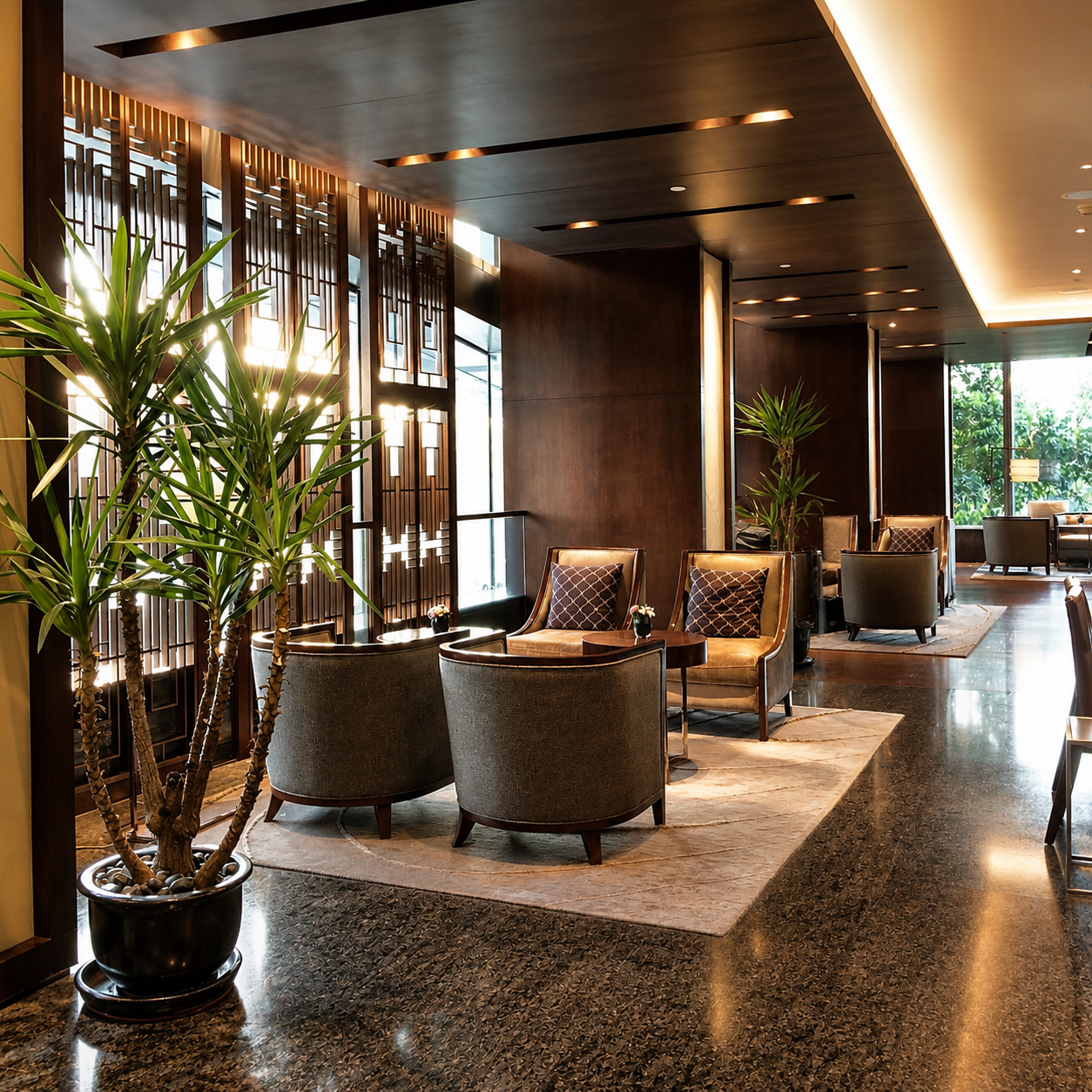 Escala y Serenidad: El Lobby del Mandarin Oriental