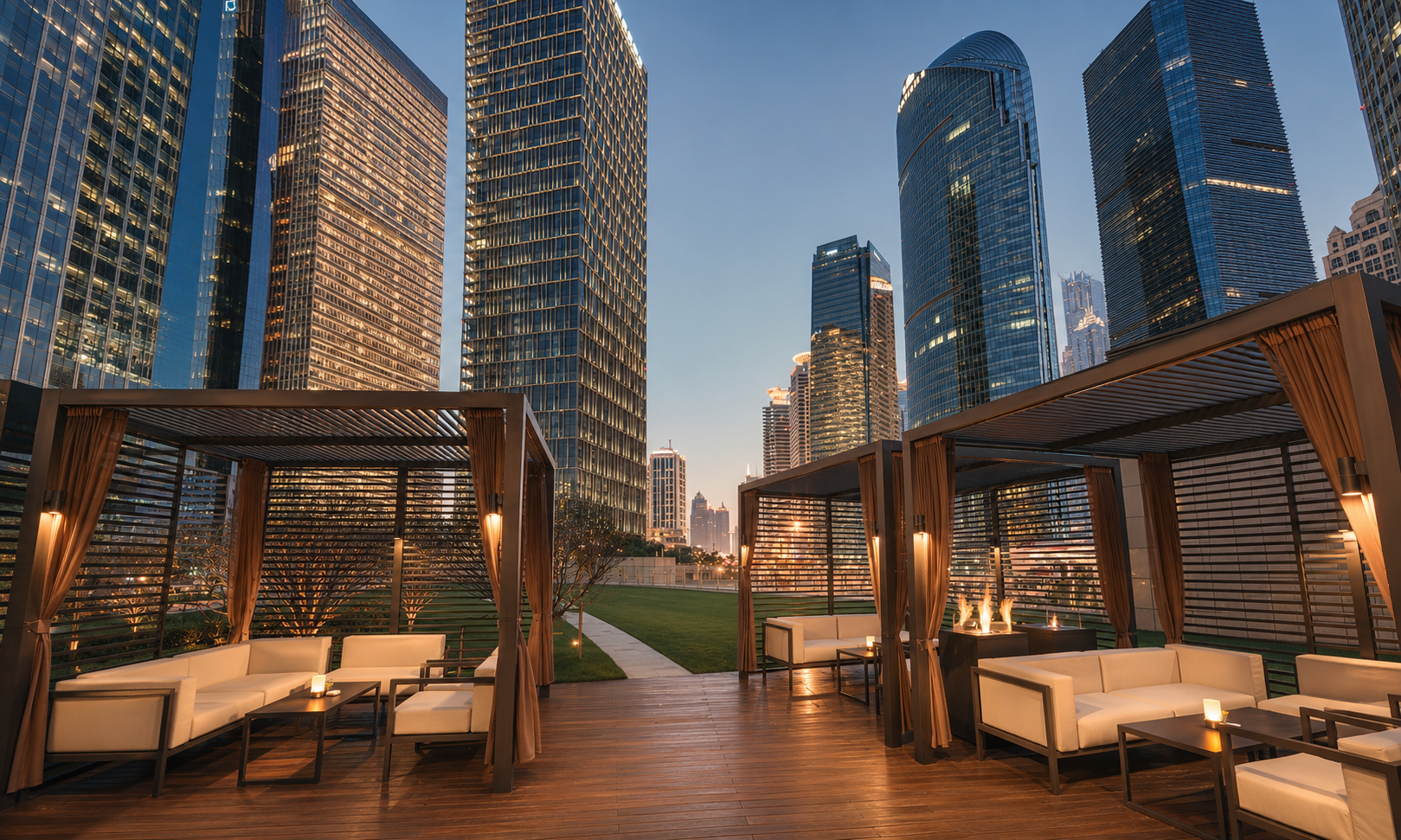 El Jardín Secreto de Pudong: Una Perspectiva Privada del Skyline