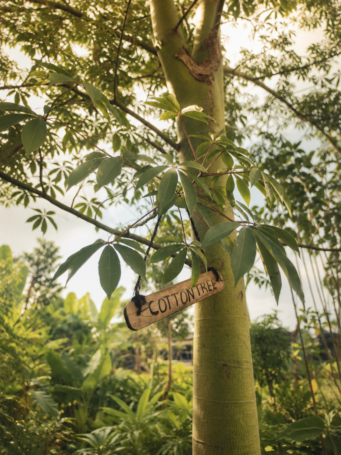 Un dulce árbol de algodón