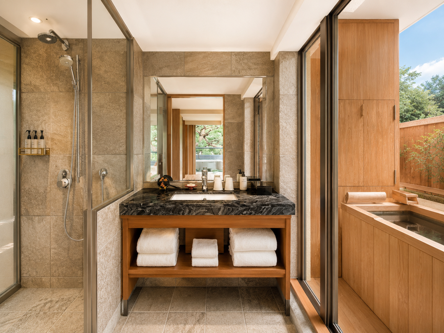 Baño Abierto con Onsen: El Cenit de la Hospitalidad Imperial