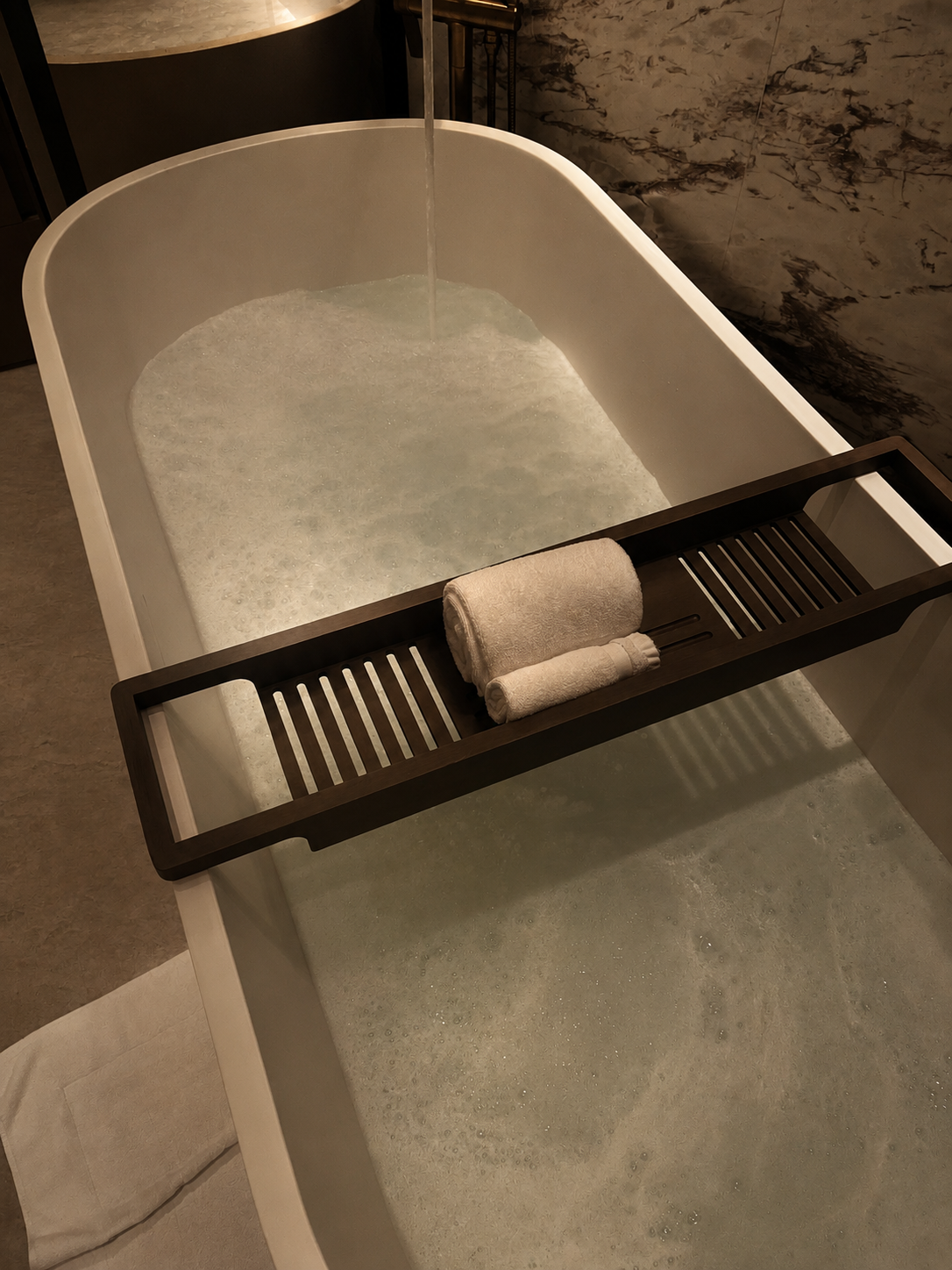 Sumergirse, literalmente, en el quiet luxury