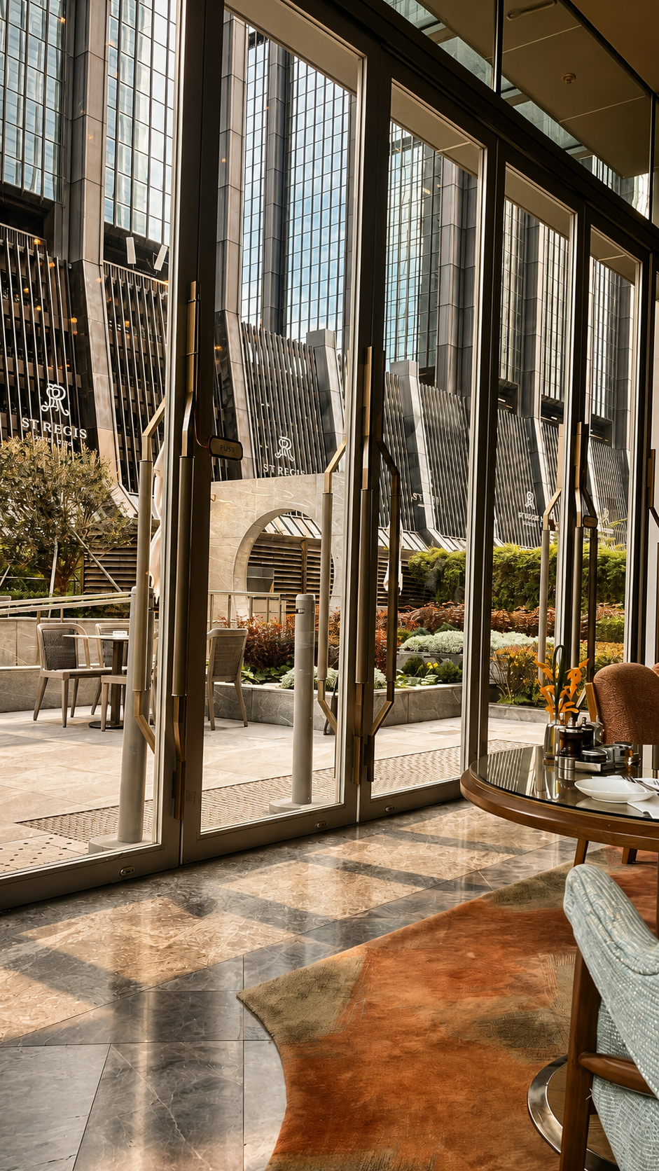 El aire libre, versión St. Regis