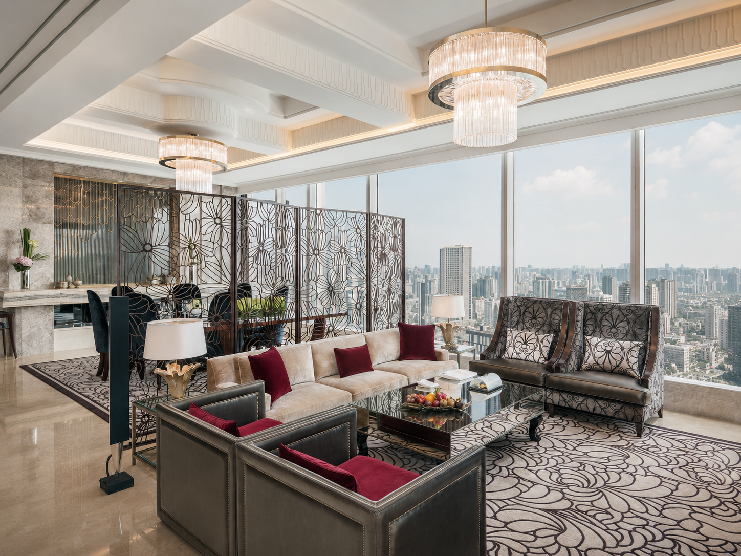 La Master Suite: amplitud, calma y lujo en Chengdu