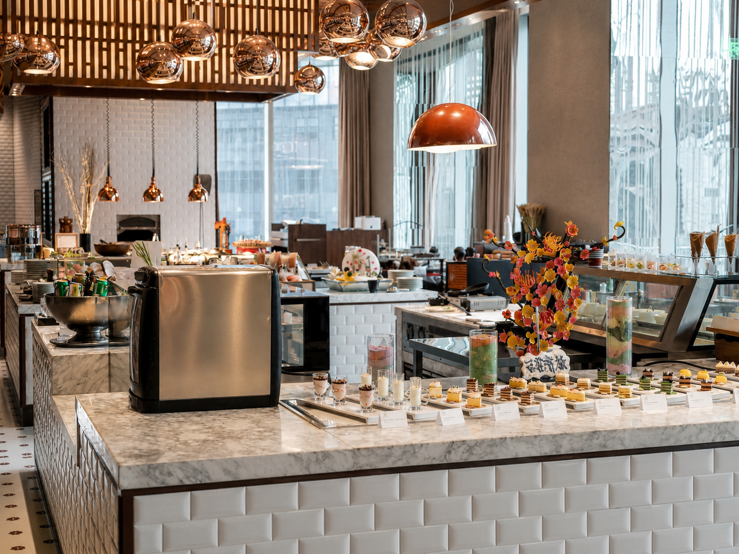 Un desayuno buffet que realmente es ¡wow!