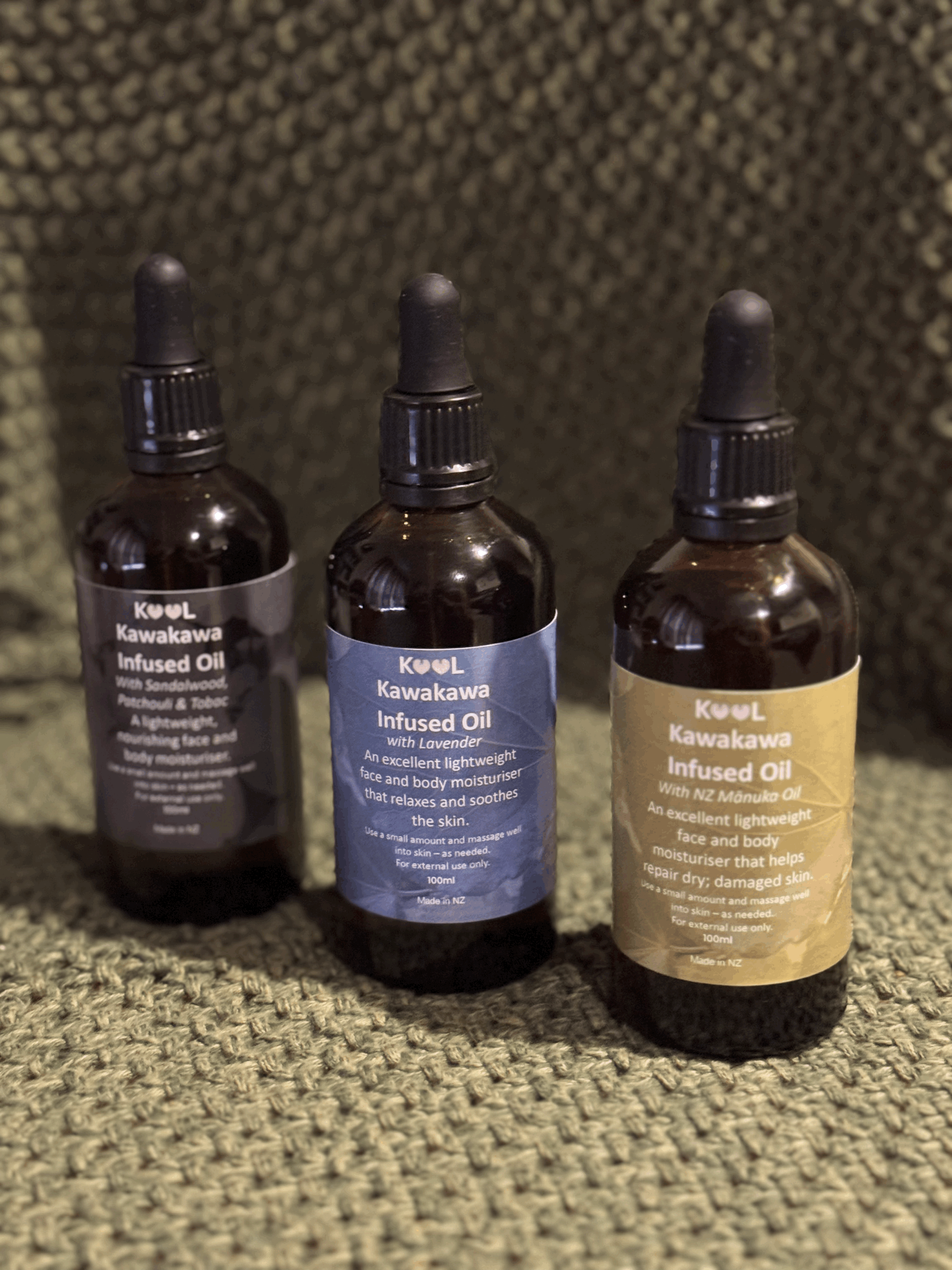 Kawakawa Infused Face & Body Oils