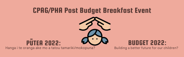 CPAG/PHA Post Budget Breakfast Event 2022