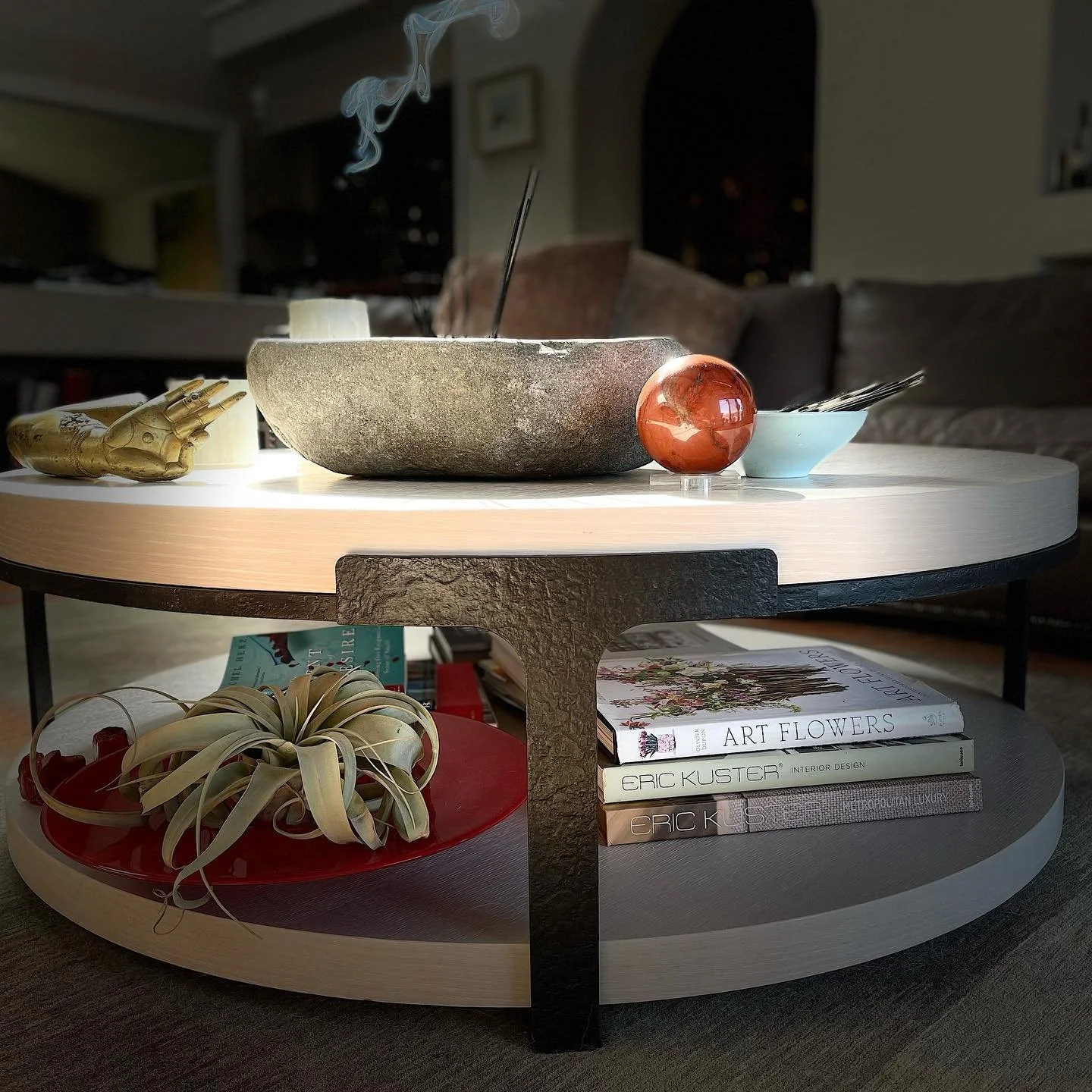 #hollyhunt #tilandsia #secondshelf #coffeetables #coffeetablestyling  #coffeetablestyle