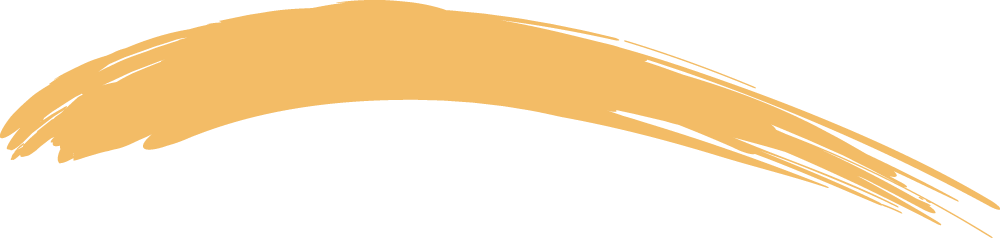 A stylized, wide brushstroke in beige against a transparent background.