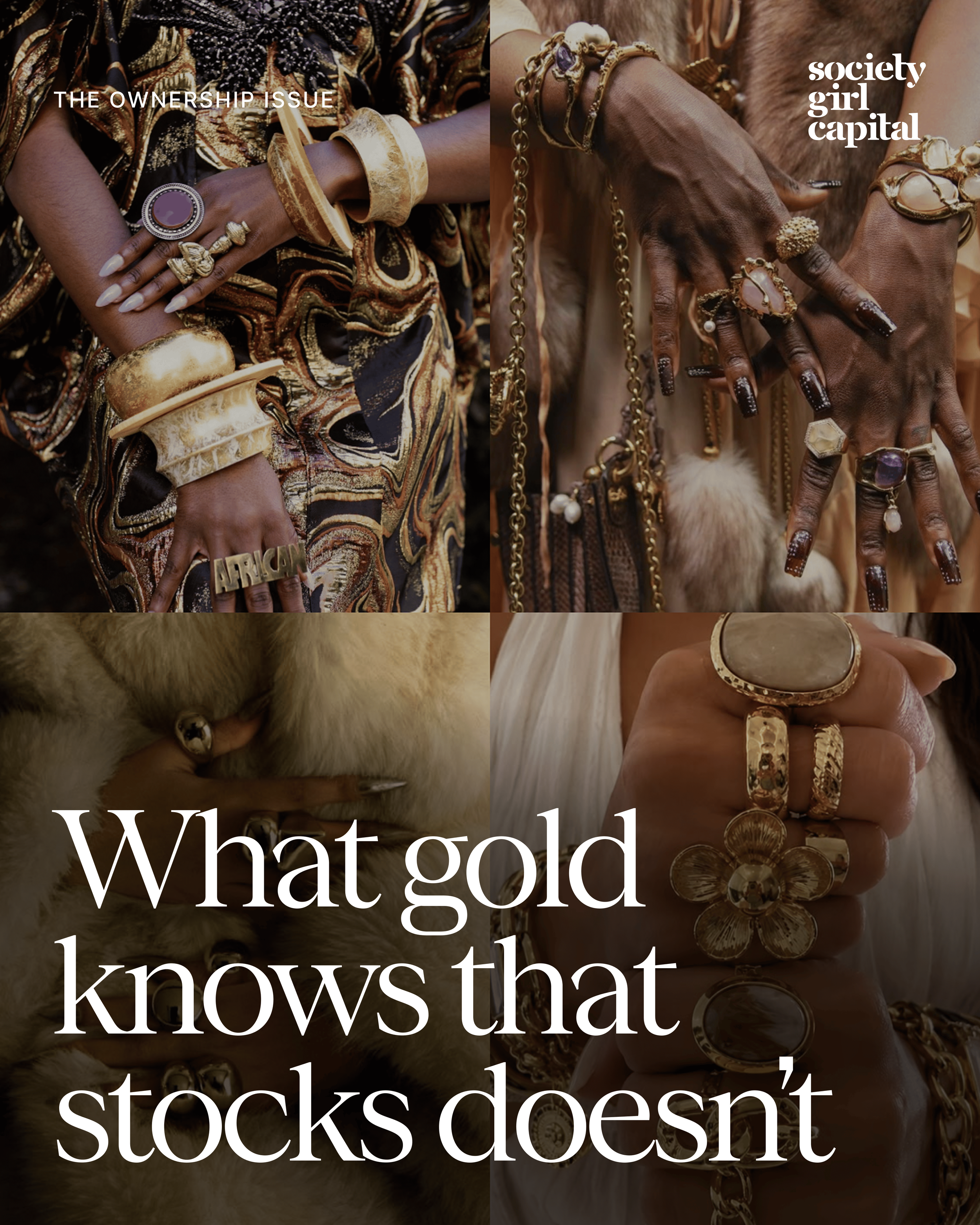 WHAT GOLD KNOWS THAT STOCKS DON'T.