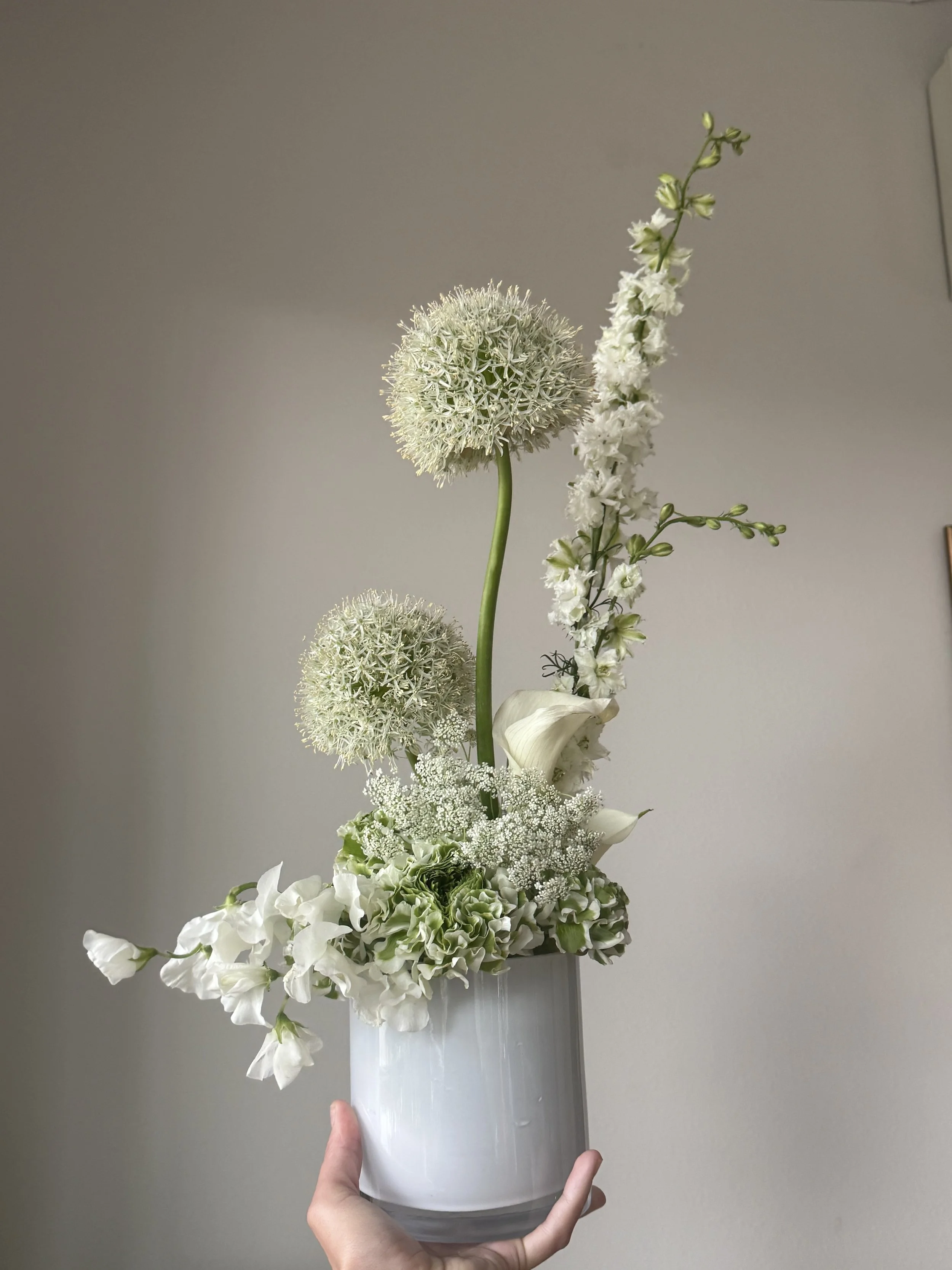 Medium Sculptural Style Floral Arrangement