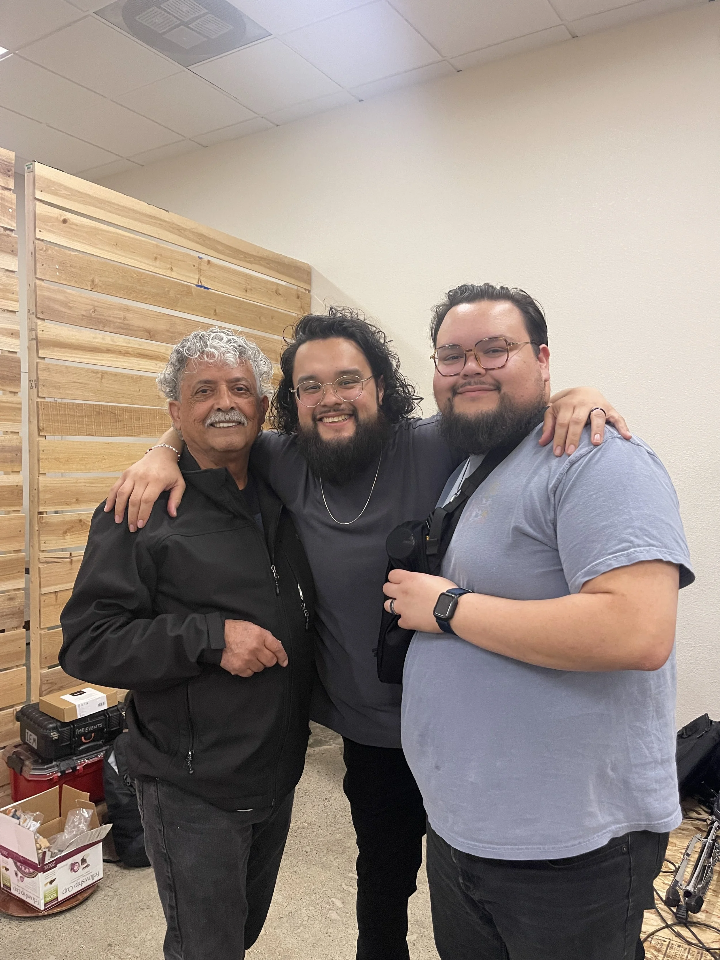 My Dad, Brother and I