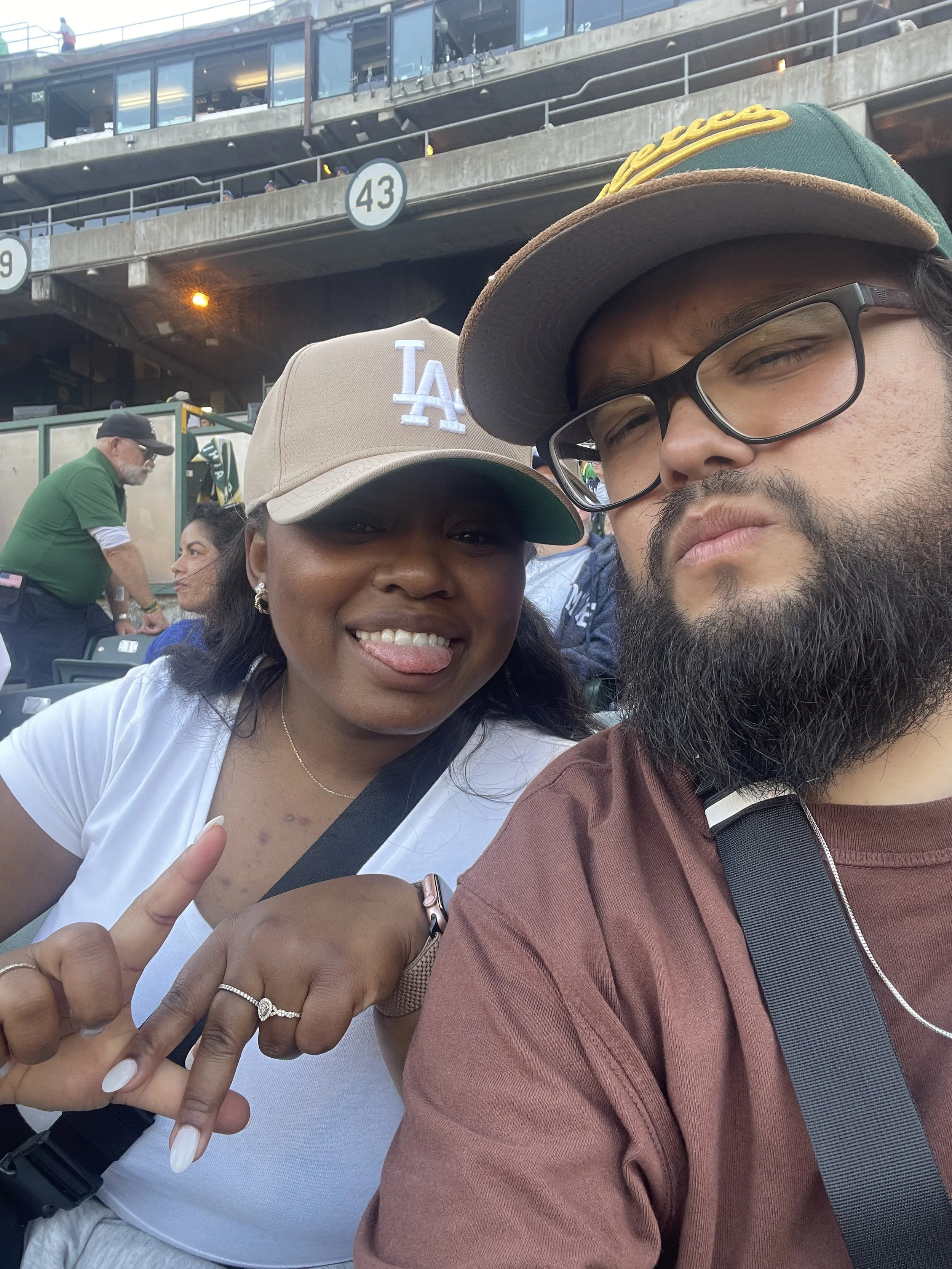 Reping our Cities hard. Dodgers vs. Oakland. Last year they were in Oakland