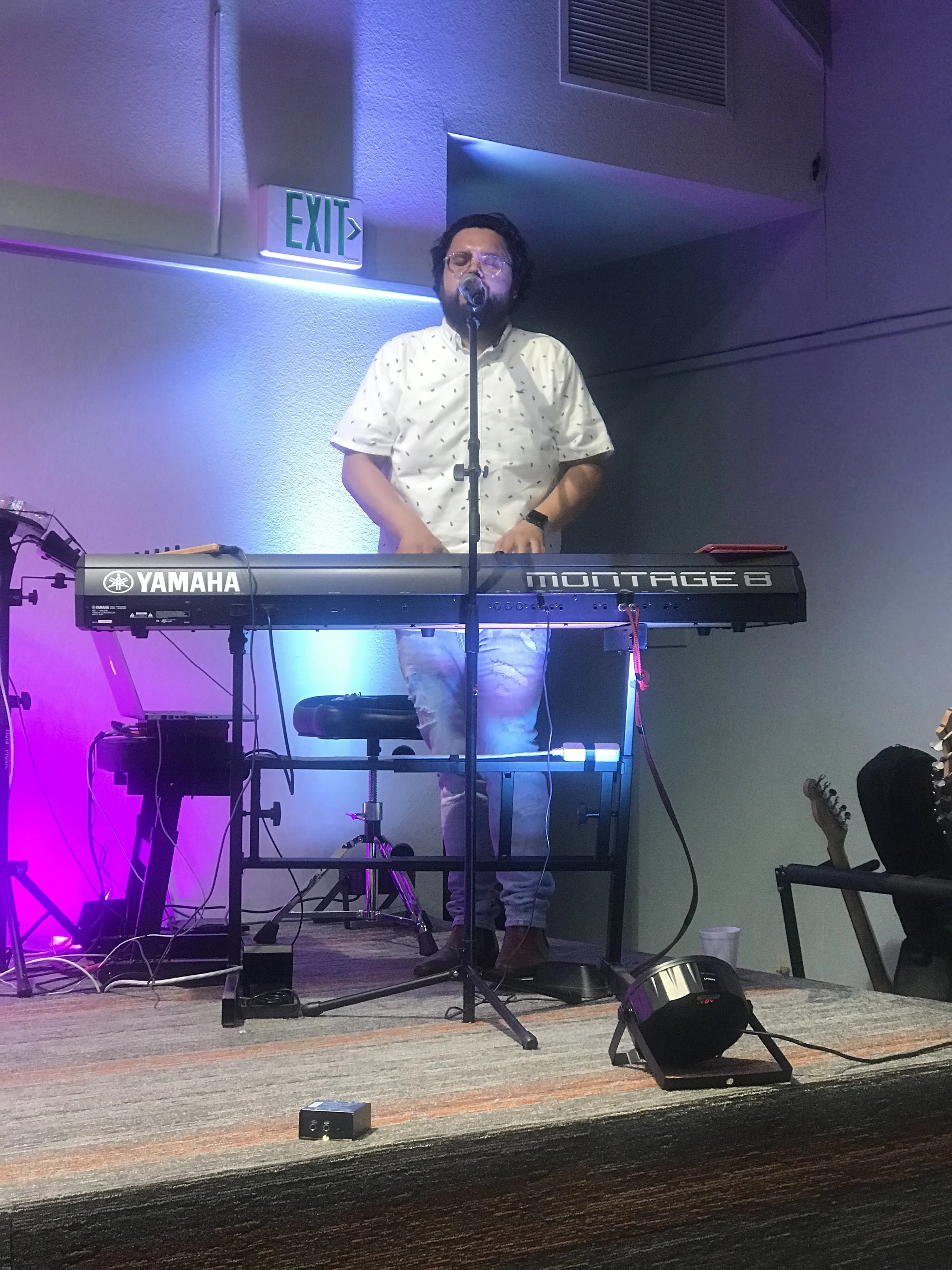 Leading worship in Hayward, Ca