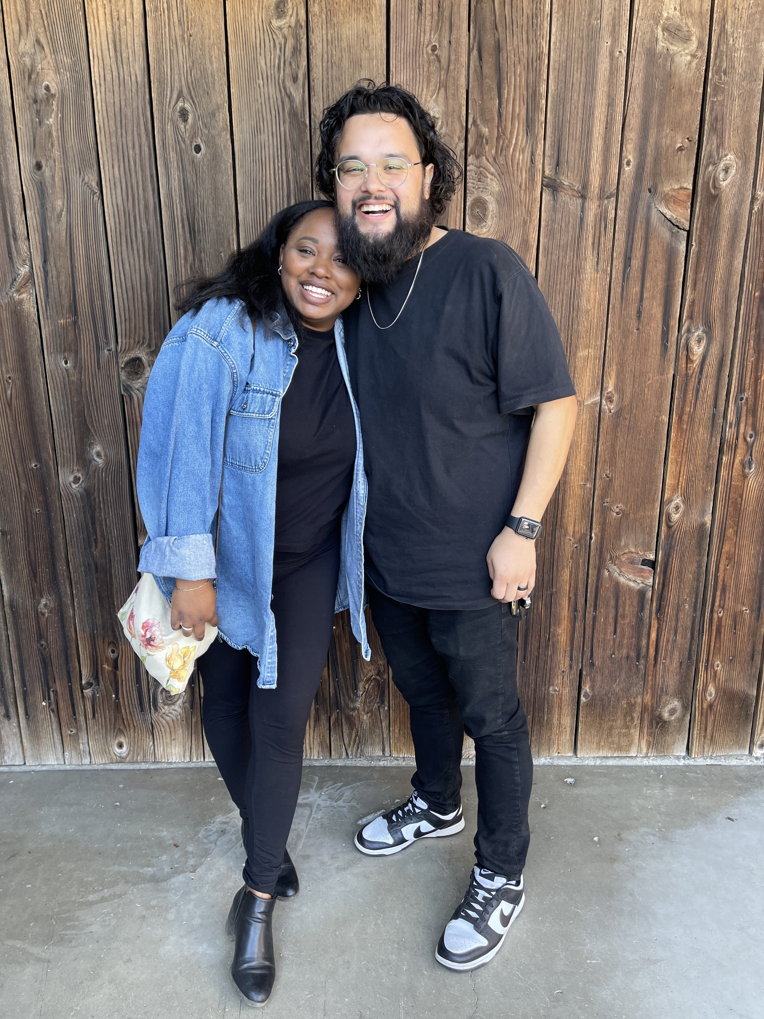 My wife and I at our church