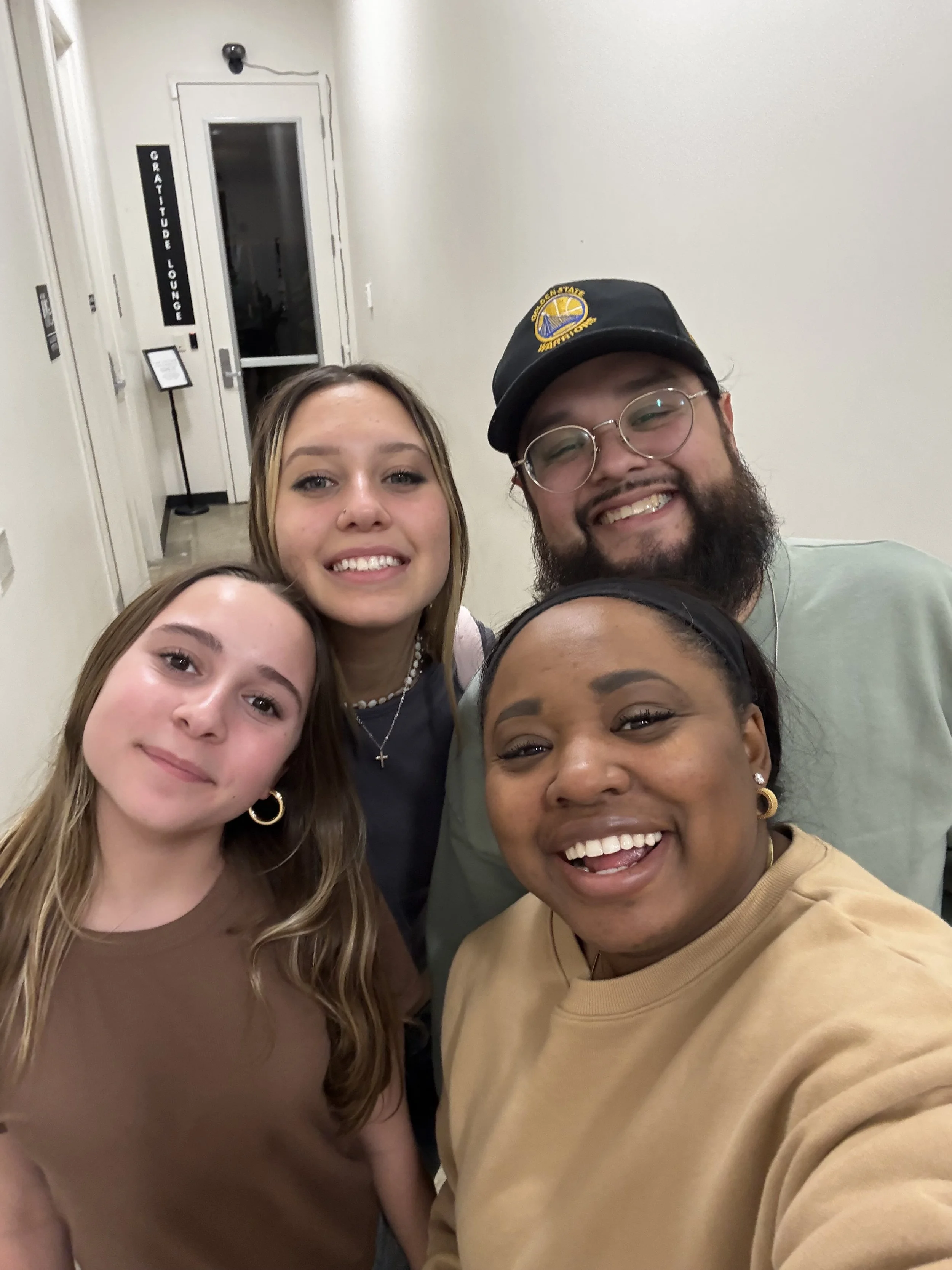 Family isn't always Blood. My wife and sisters.