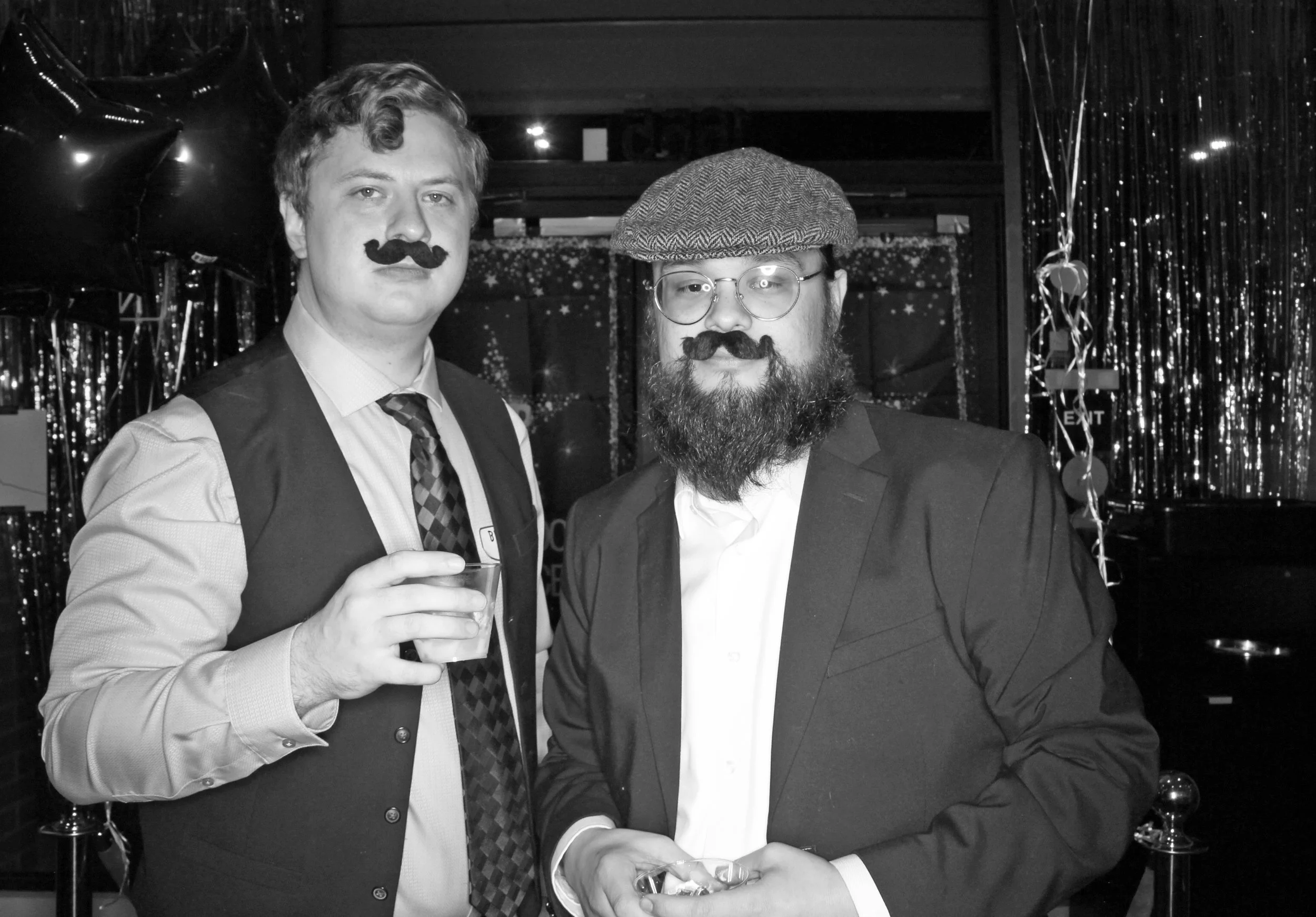 Best Friend at a murder mystery party