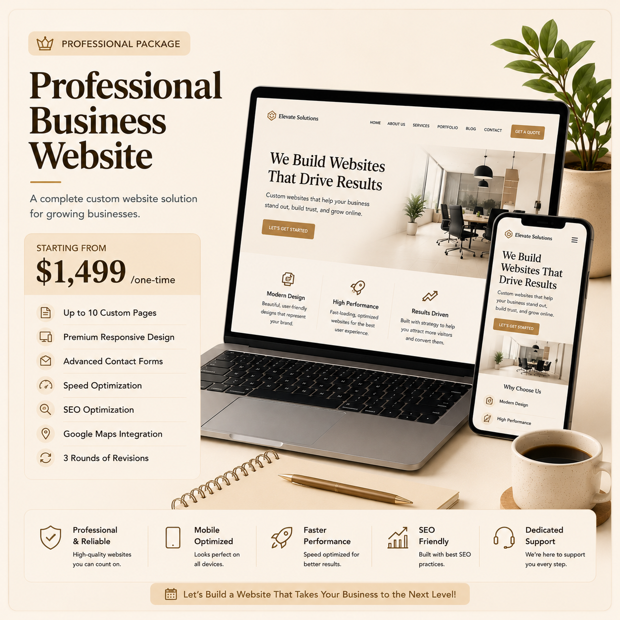 Professional Business Website