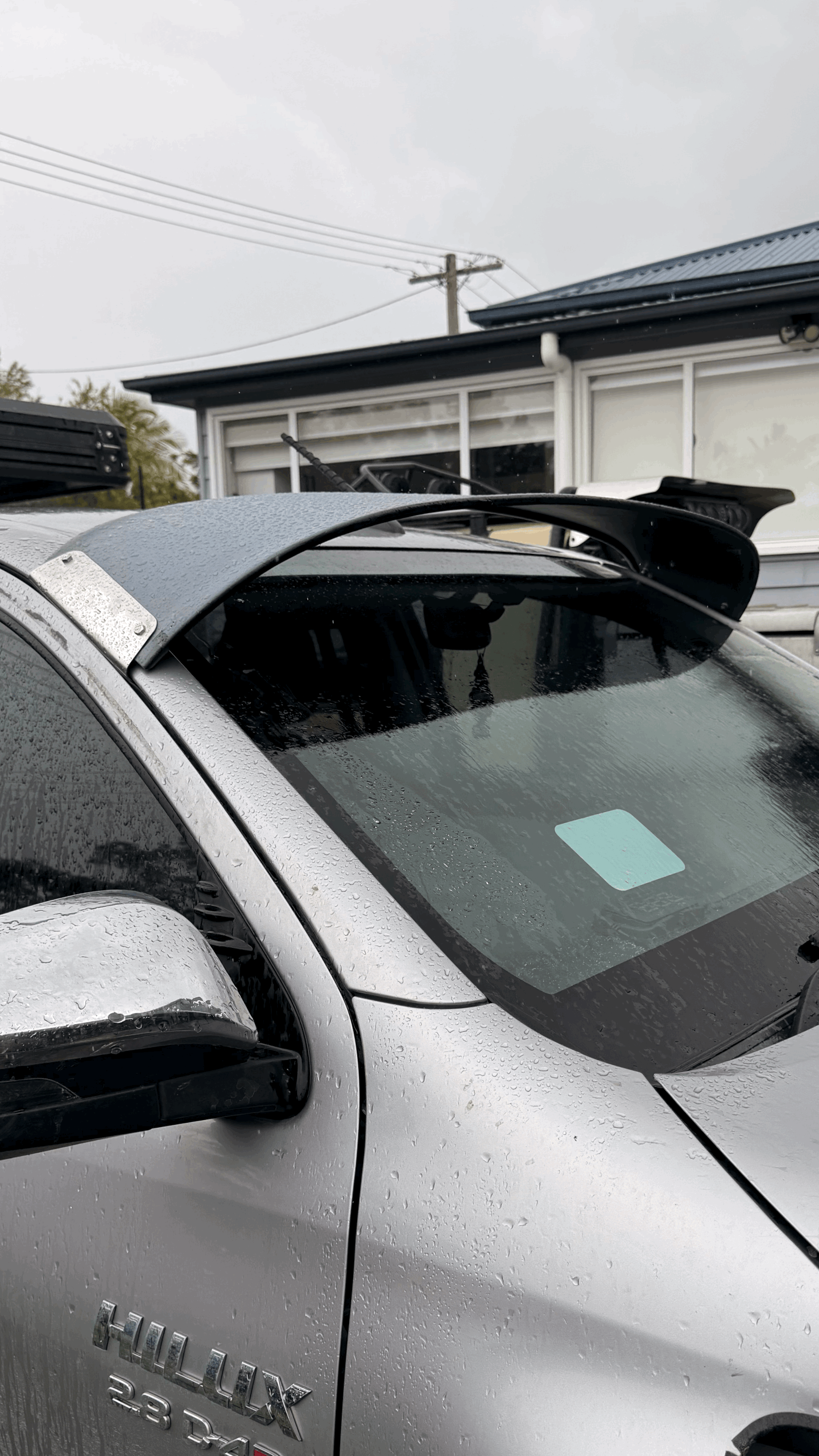 Sunvisor Modified to Suit N80 Hilux