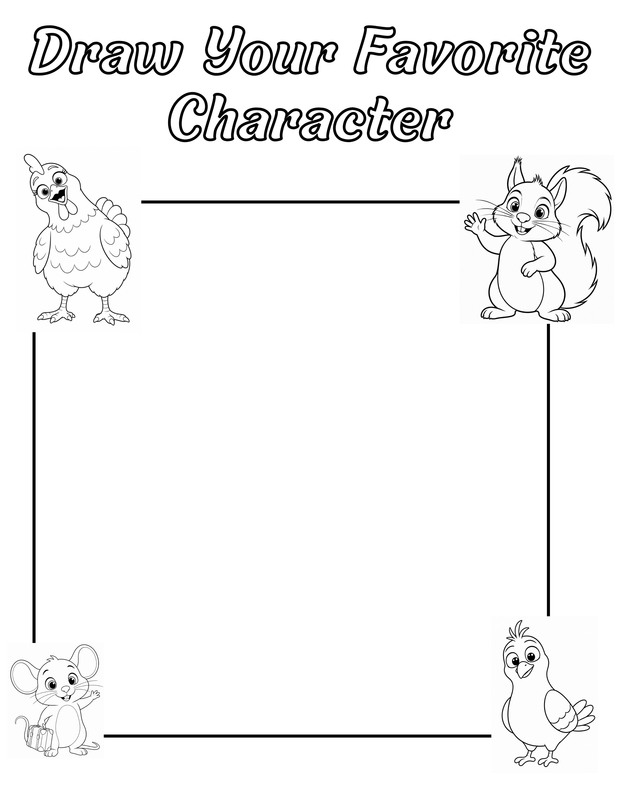 Draw Your Favorite Friend By Story Patch Books